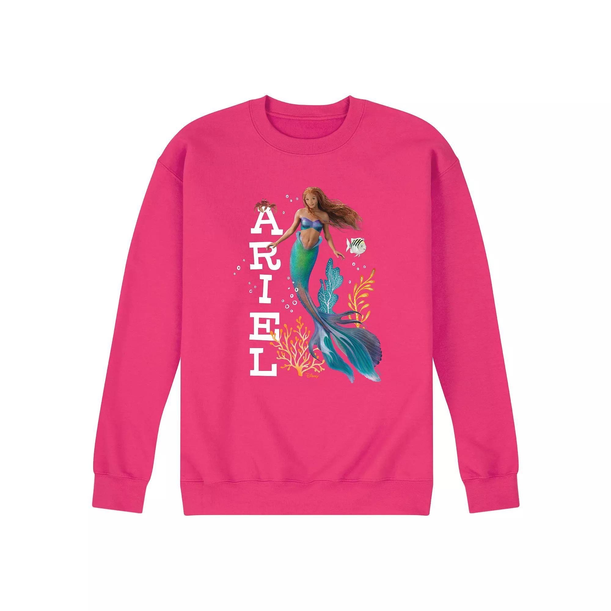 Disney's The Little Mermaid Men's Ariel Graphic Tee, Size: Large, Pink Product Image