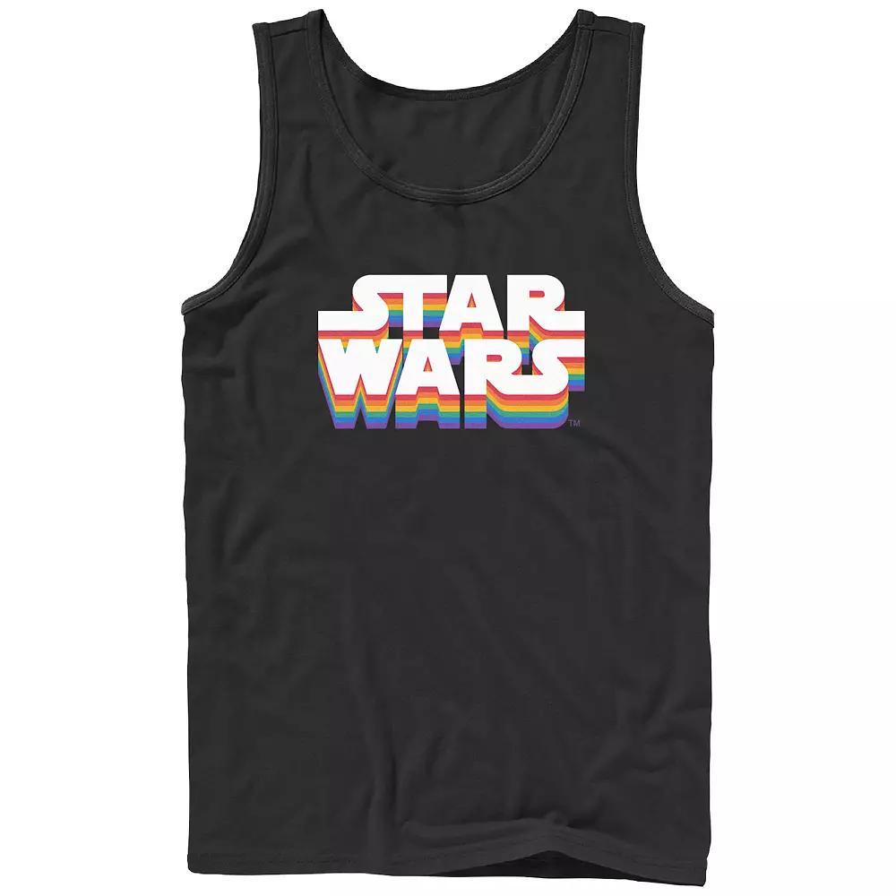 Men's Star Wars Pride Logo Graphic Tank,  Product Image