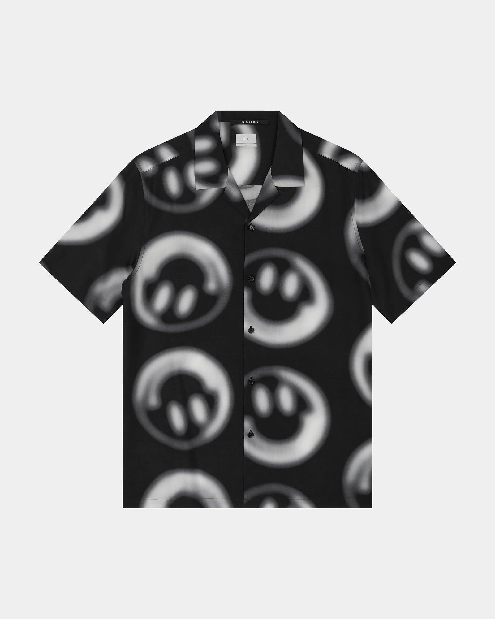 HAPPY RESORT SS SHIRT BLACK Male Product Image