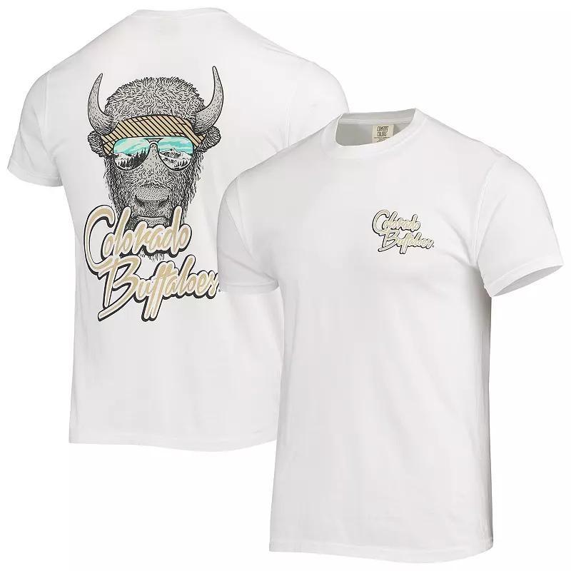 Men's White Colorado Buffaloes Mascot Bandana T-Shirt,  Product Image