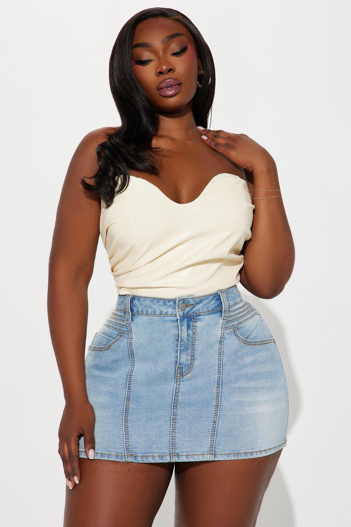 Like It Like That Bodysuit - Cream Product Image