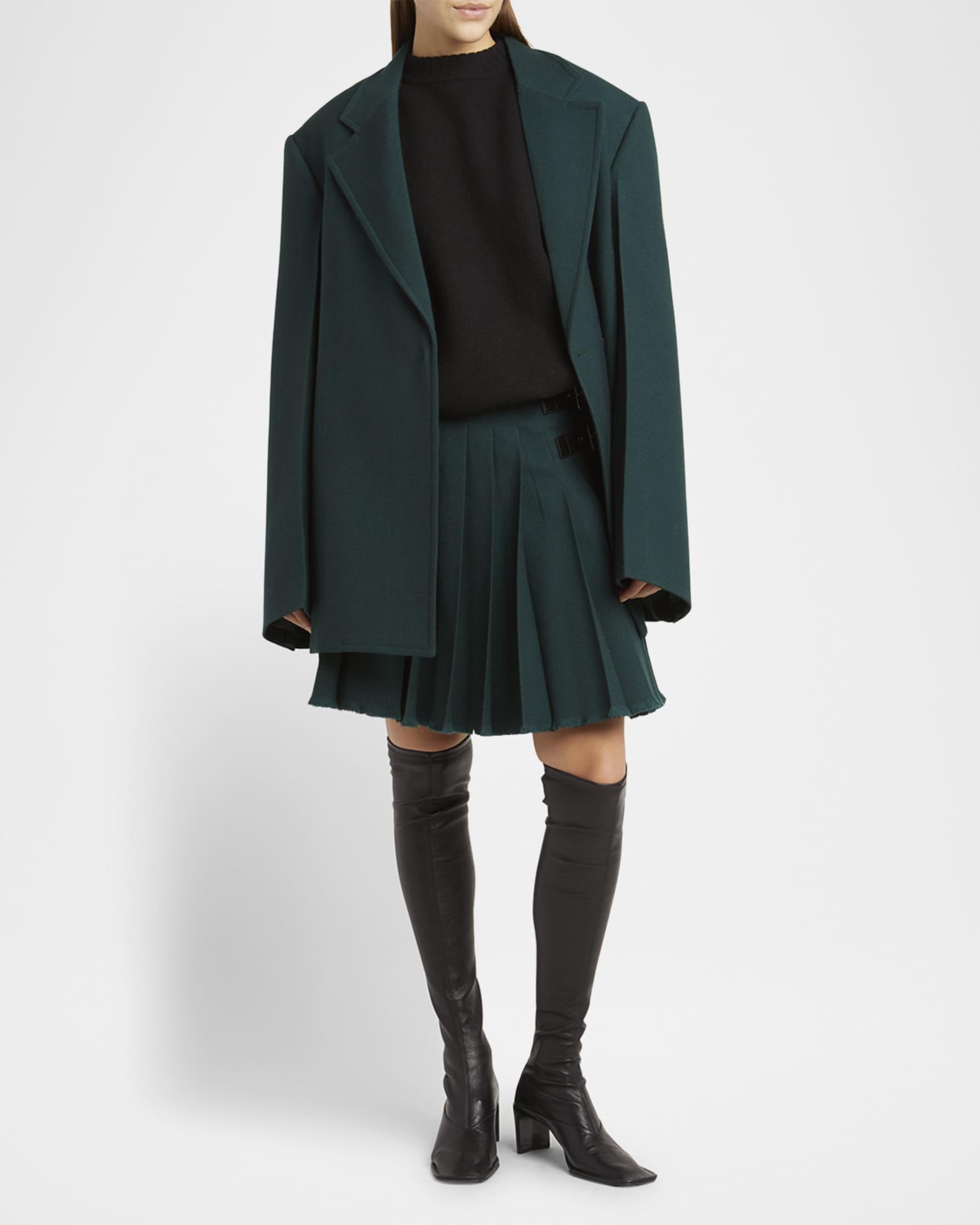 Oversized Boxy Short Coat Product Image