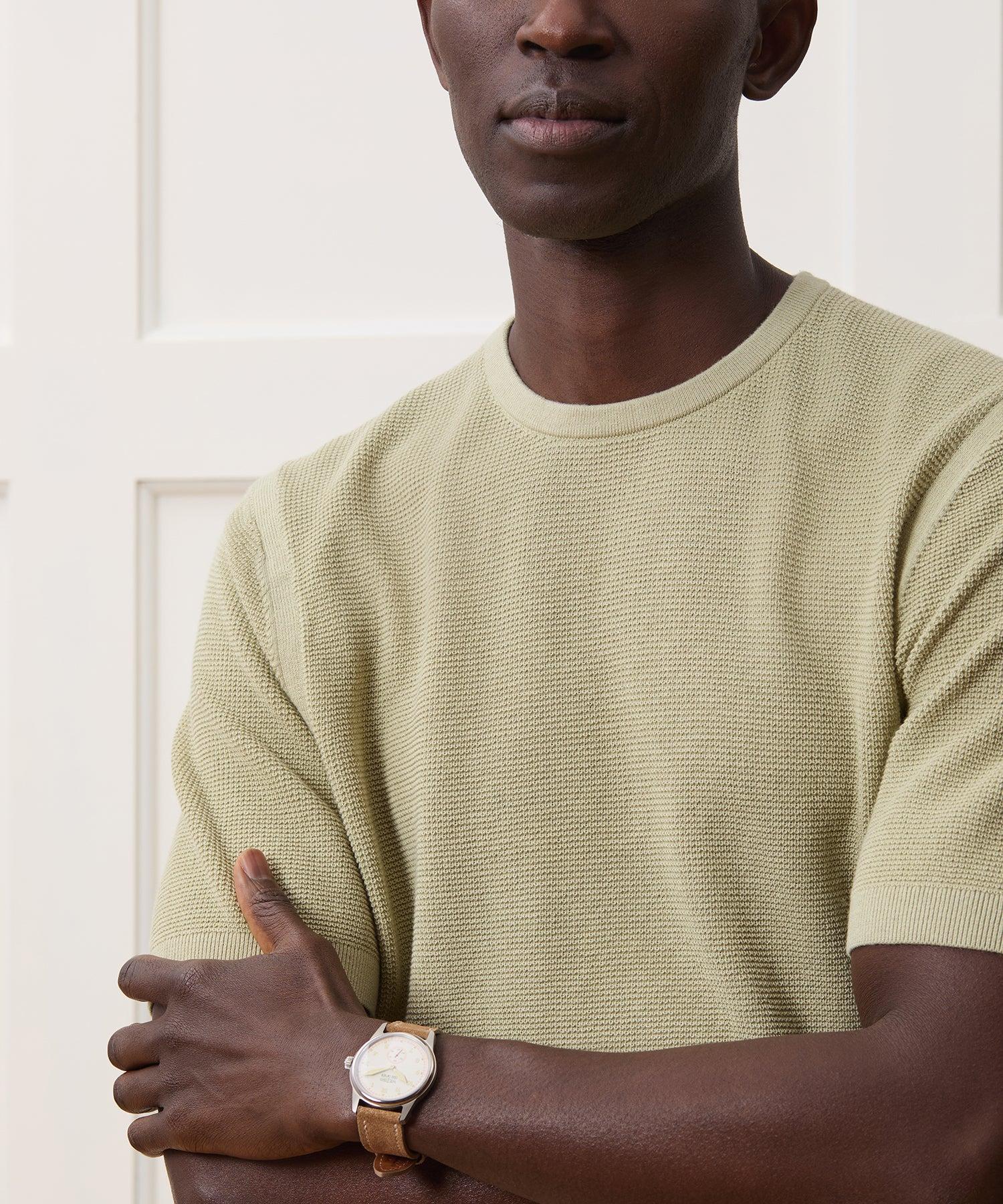 Vista Crewneck Sweater Tee Product Image