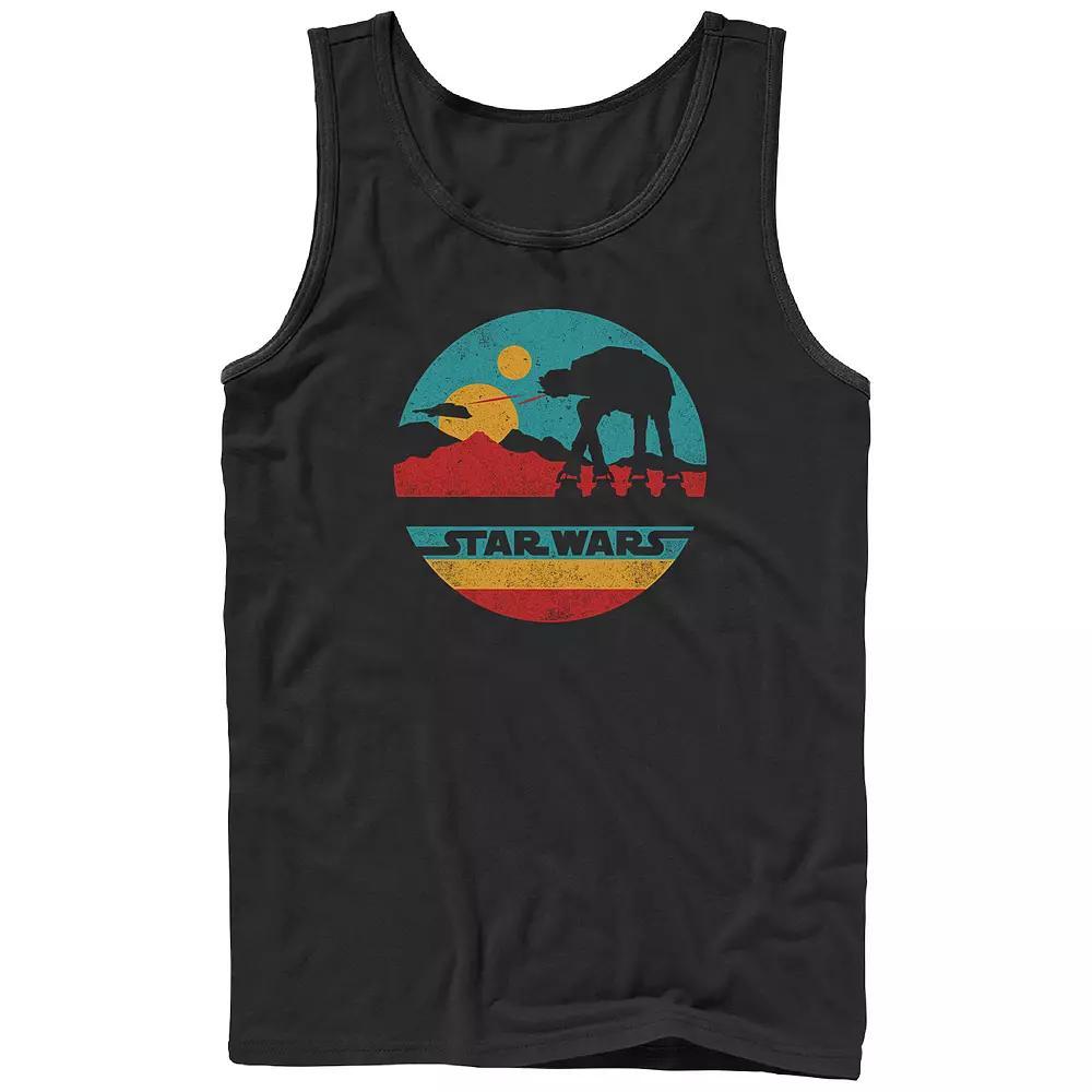 Men's Star Wars Sunset Fight Graphic Tank Top,  Product Image