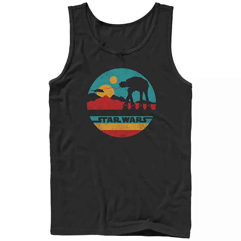Men's Star Wars Sunset Fight Graphic Tank Top,  Product Image