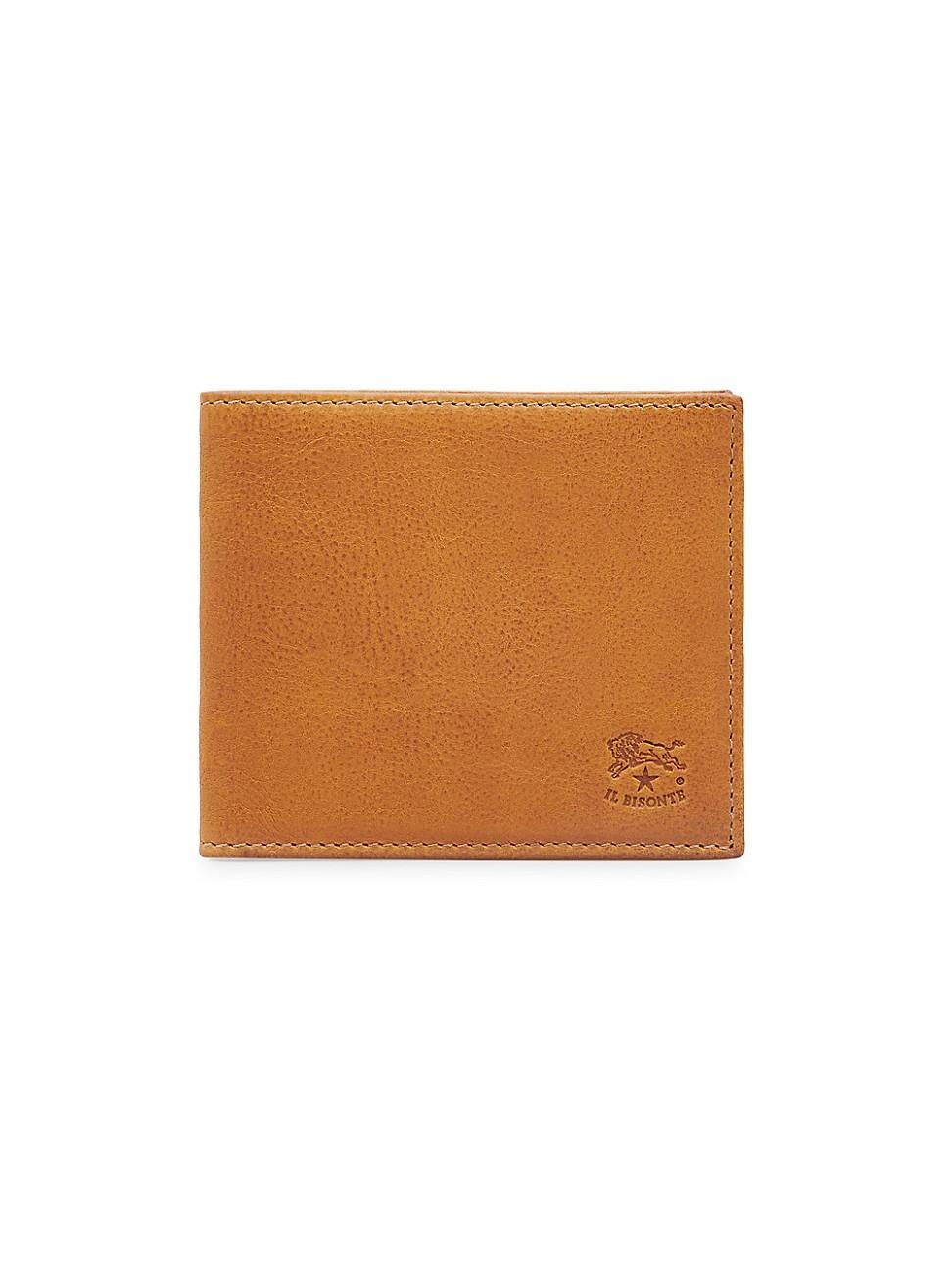 Mens Leather Bi-Fold Wallet Product Image