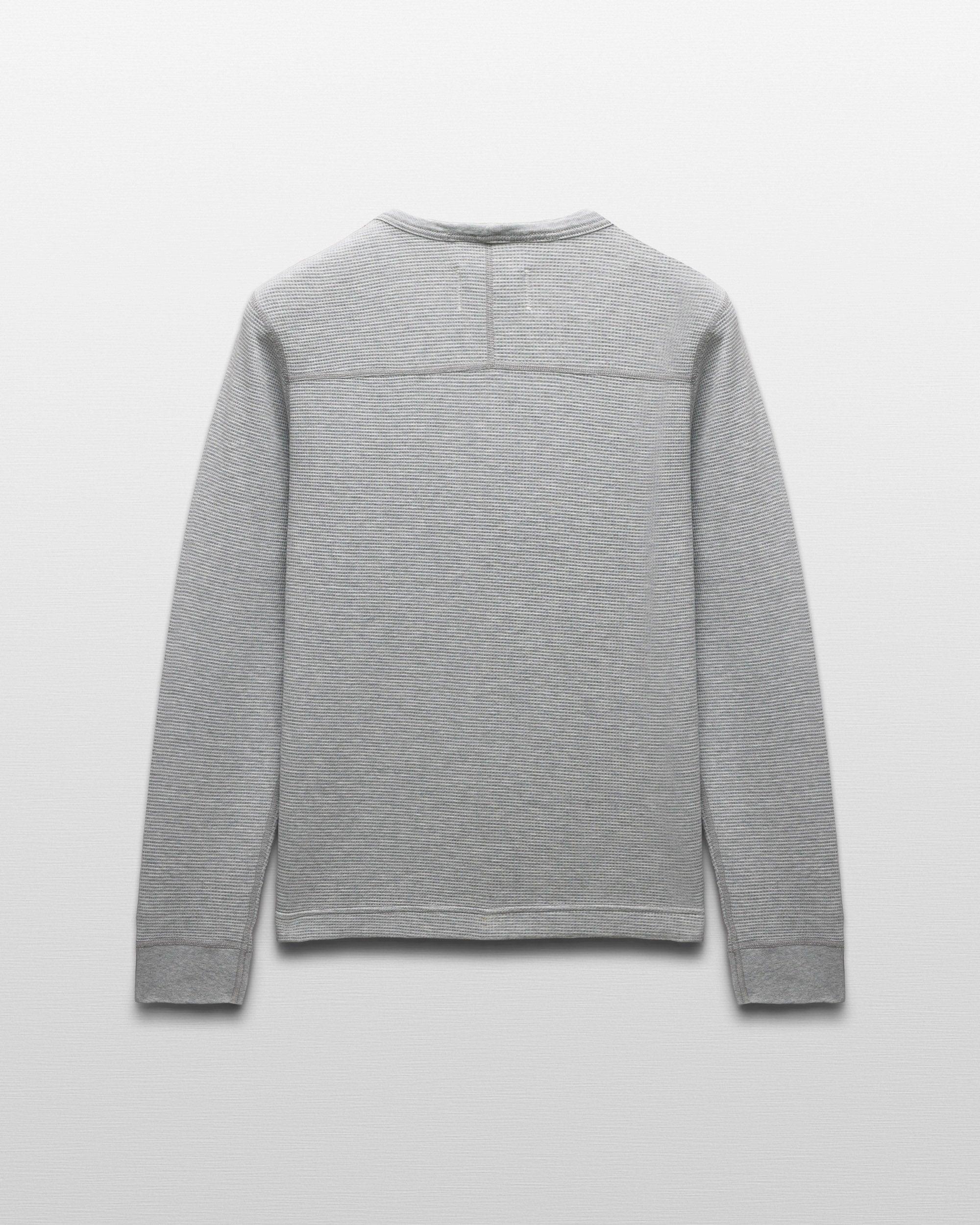 Lightweight Waffle Standard Long Sleeve Male Product Image