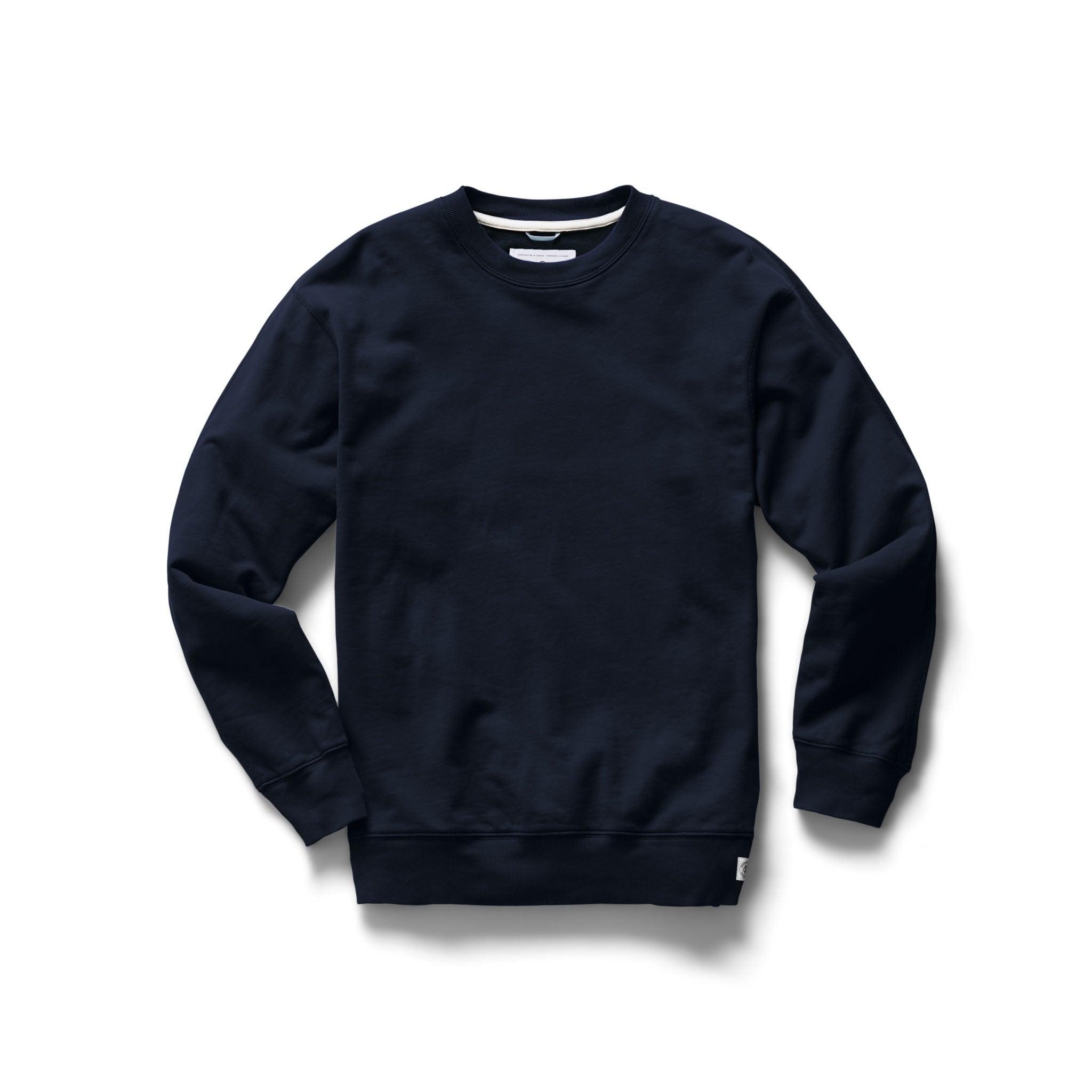 Midweight Terry Relaxed Crewneck - Vault Male Product Image