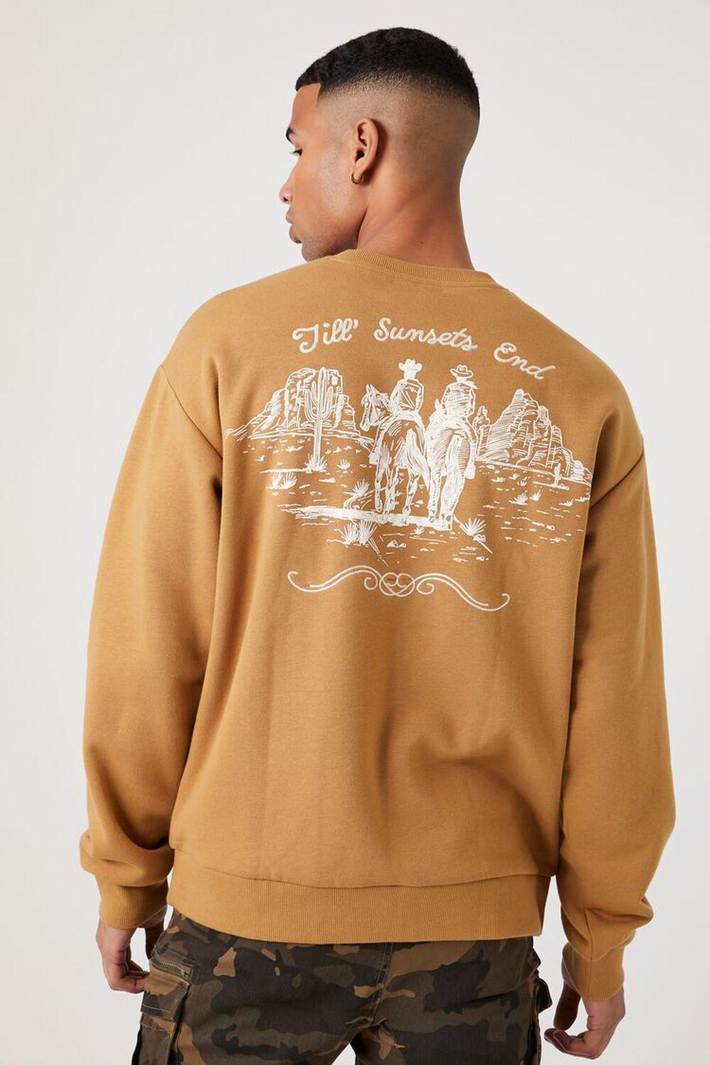 Till Sunsets End Graphic Pullover | Forever 21 Product Image