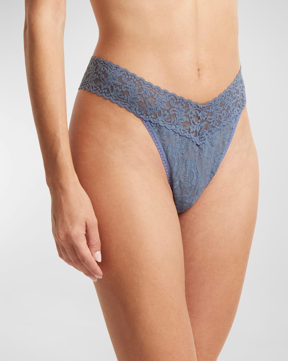 Signature Lace Original Rise Thong Product Image