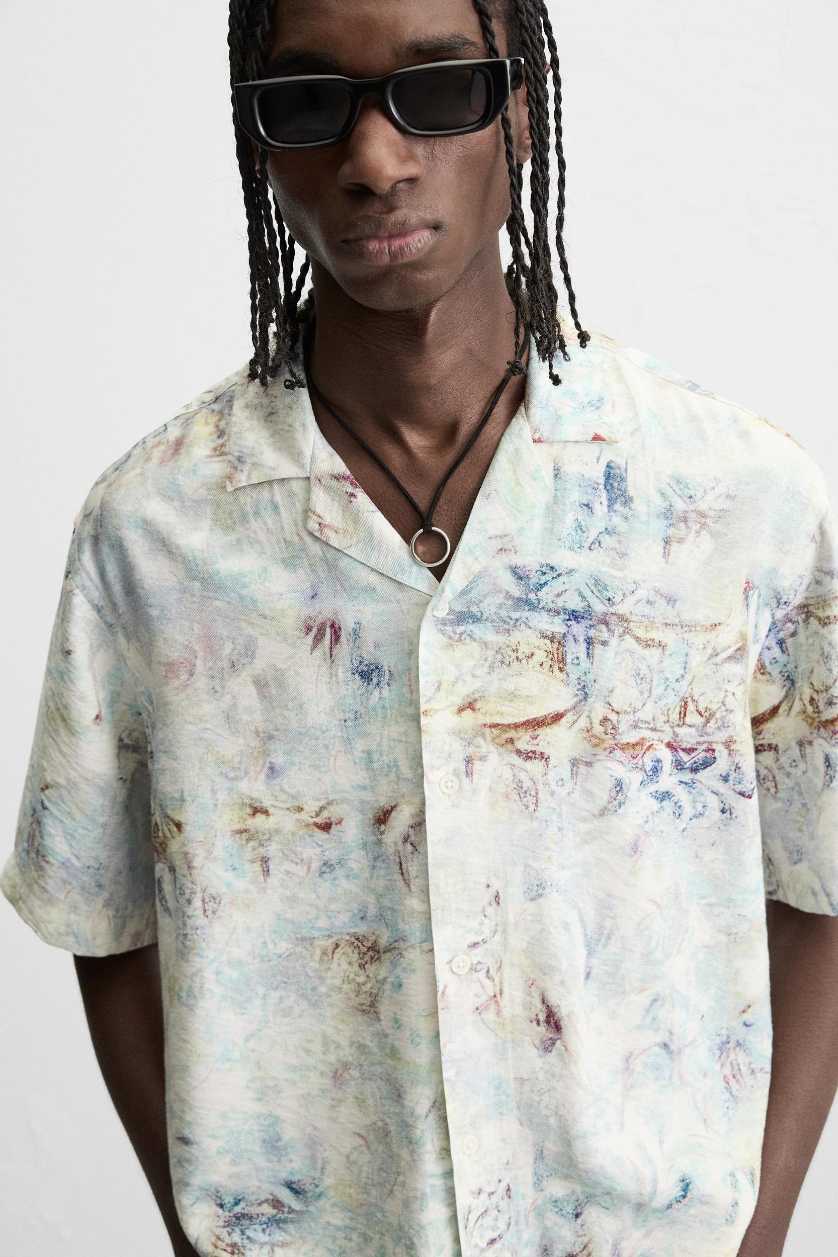 ABSTRACT PRINT SHIRT Product Image