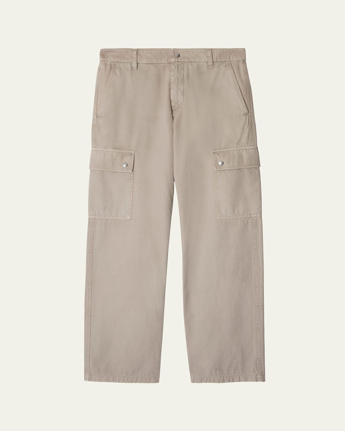 Mens Cotton Canvas Cargo Pants Product Image