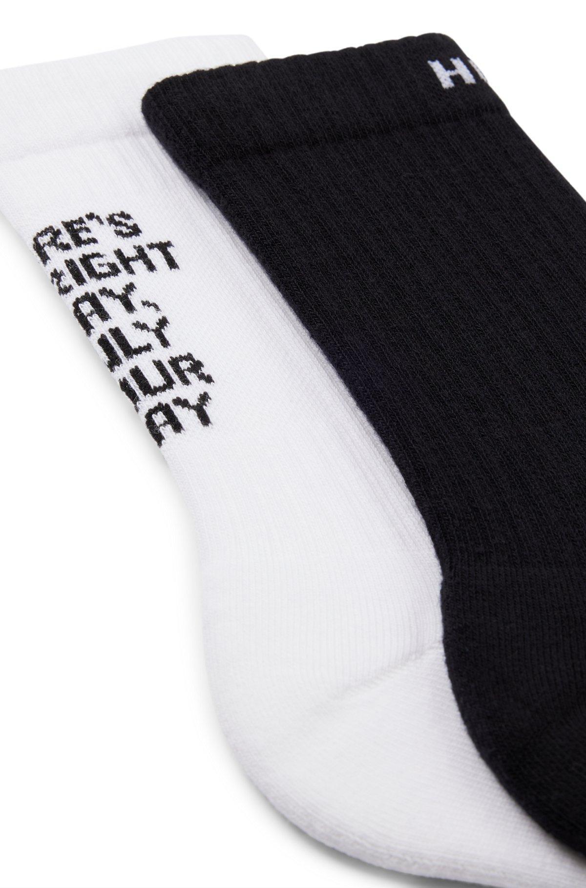 Two-pack of short-length socks Product Image