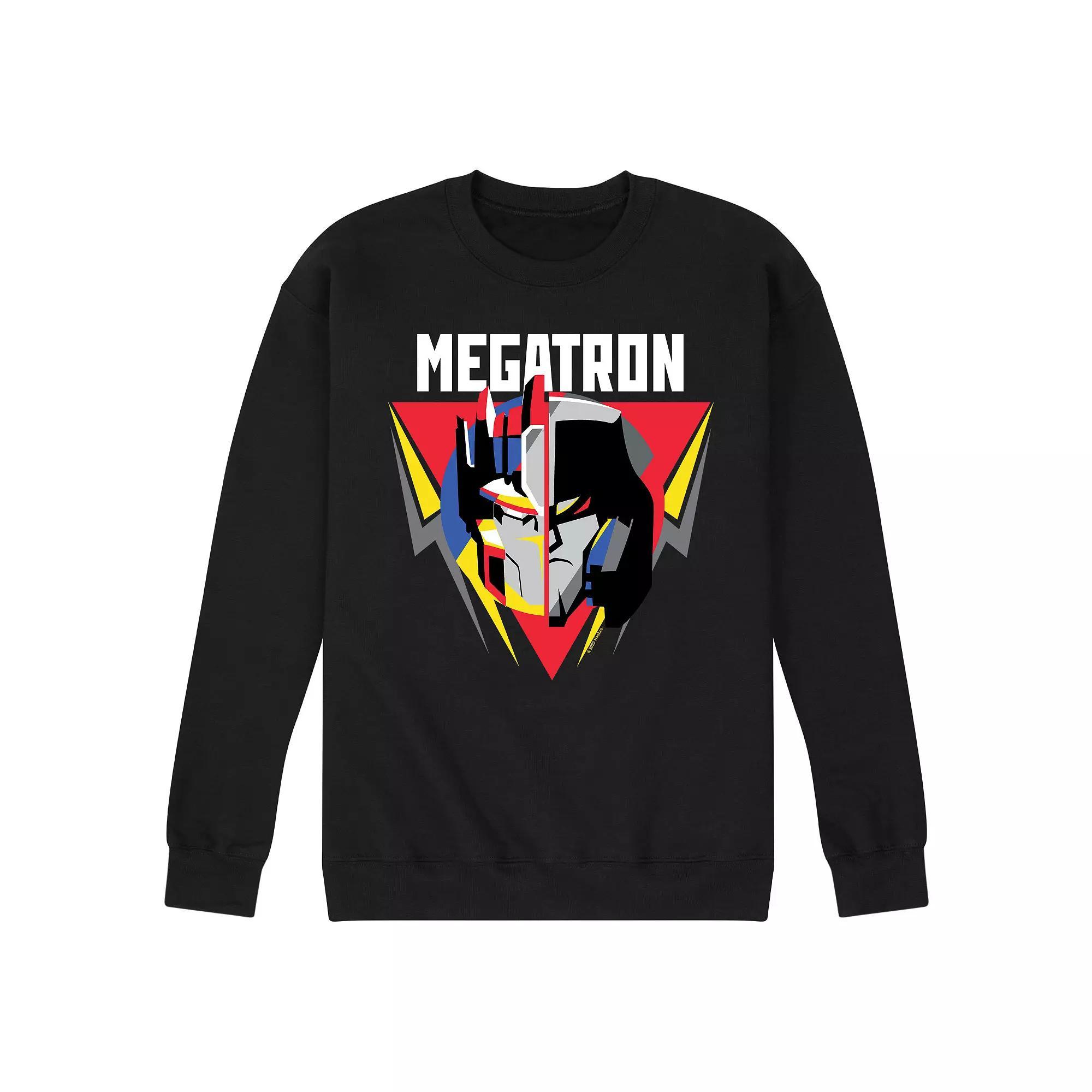 Men's Transformers Megatron Badge Fleece Sweatshirt,  Product Image