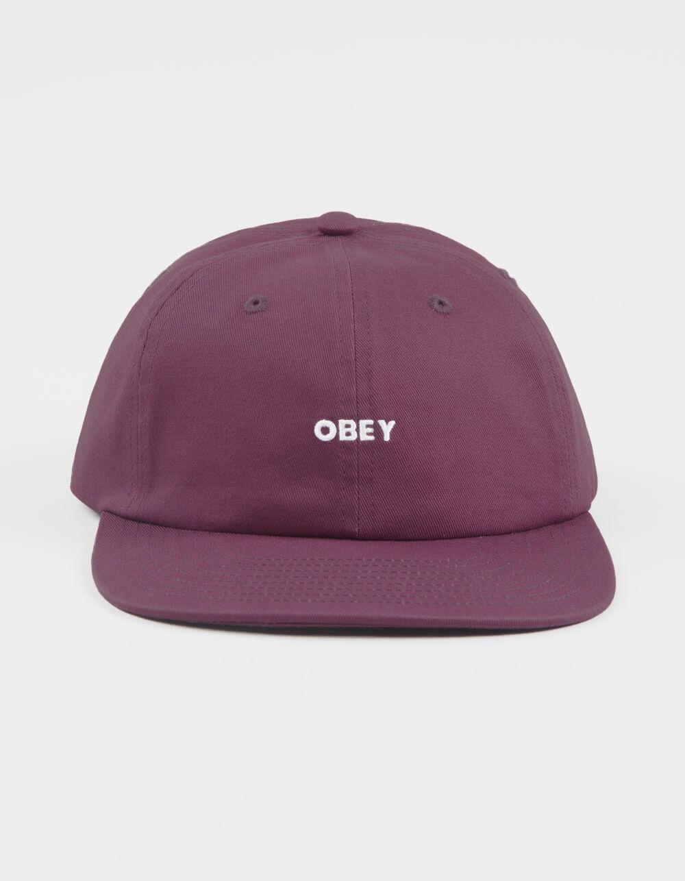 OBEY Bold Twill 6 Panel Strapback Hat Product Image