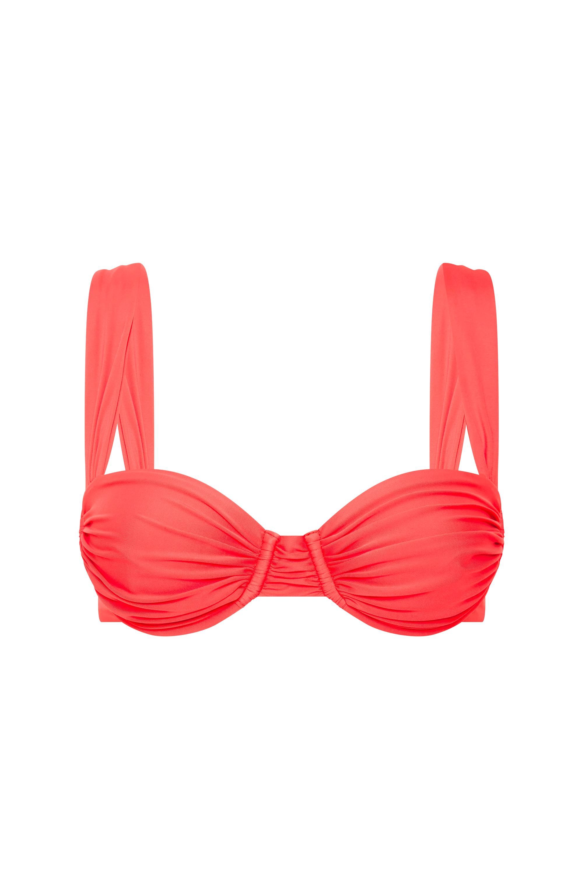 Jean Swim Top Vermillion - Final Sale Product Image