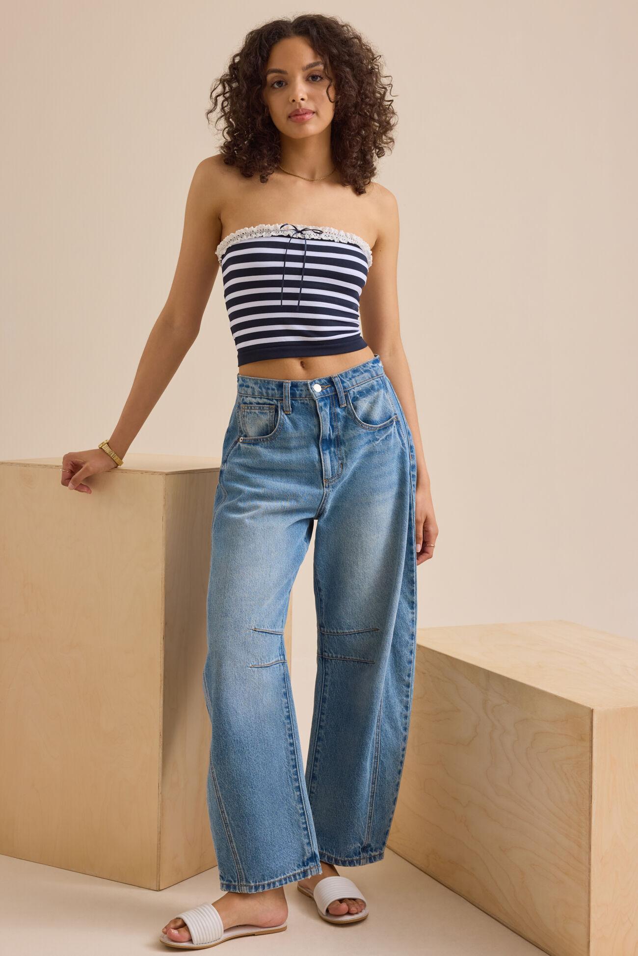 Addi Strapless Striped Cami Product Image