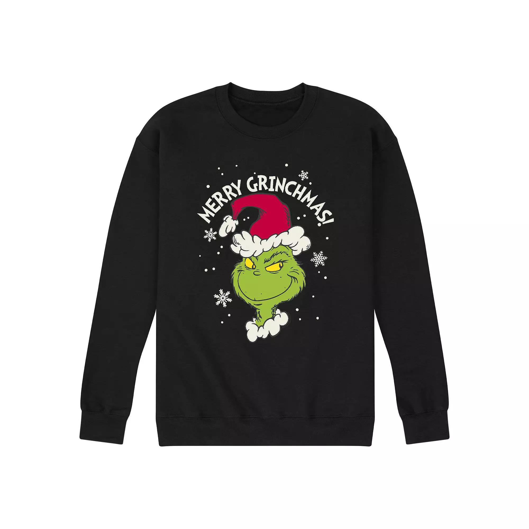 Men's Dr. Suess The Grinch Grinchmas Sweatshirt,  Product Image
