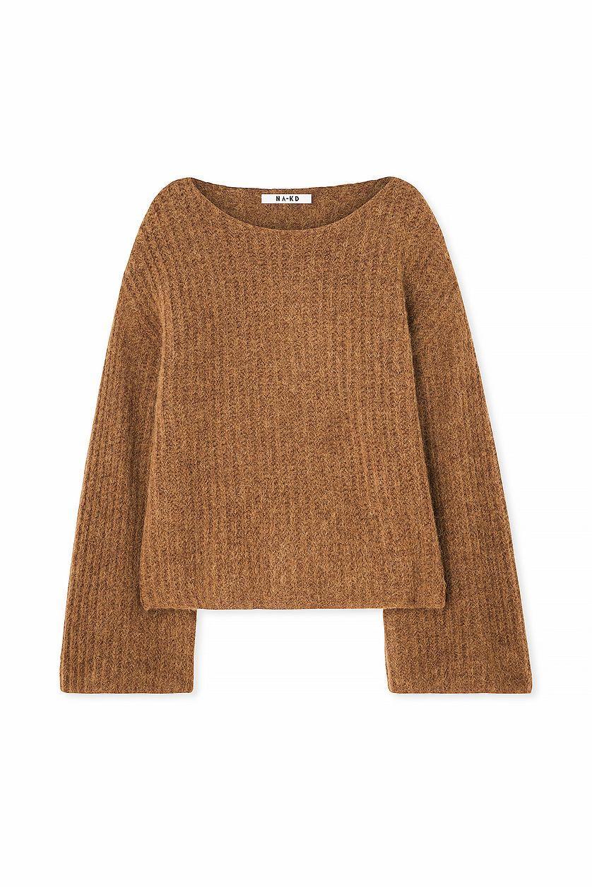 Wool Blend Knitted Sweater Product Image
