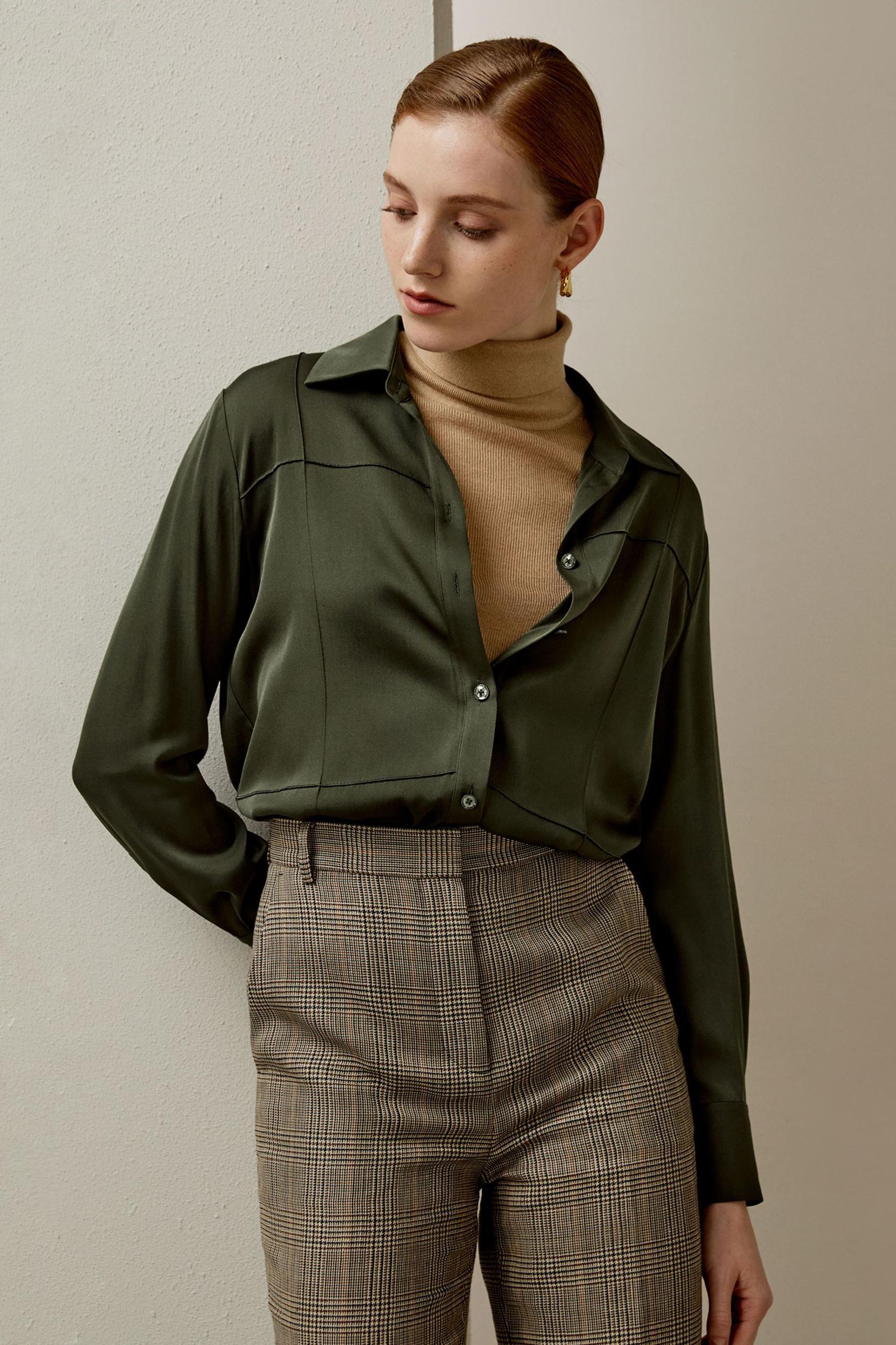 Sprezzatura Silk Blouse Product Image