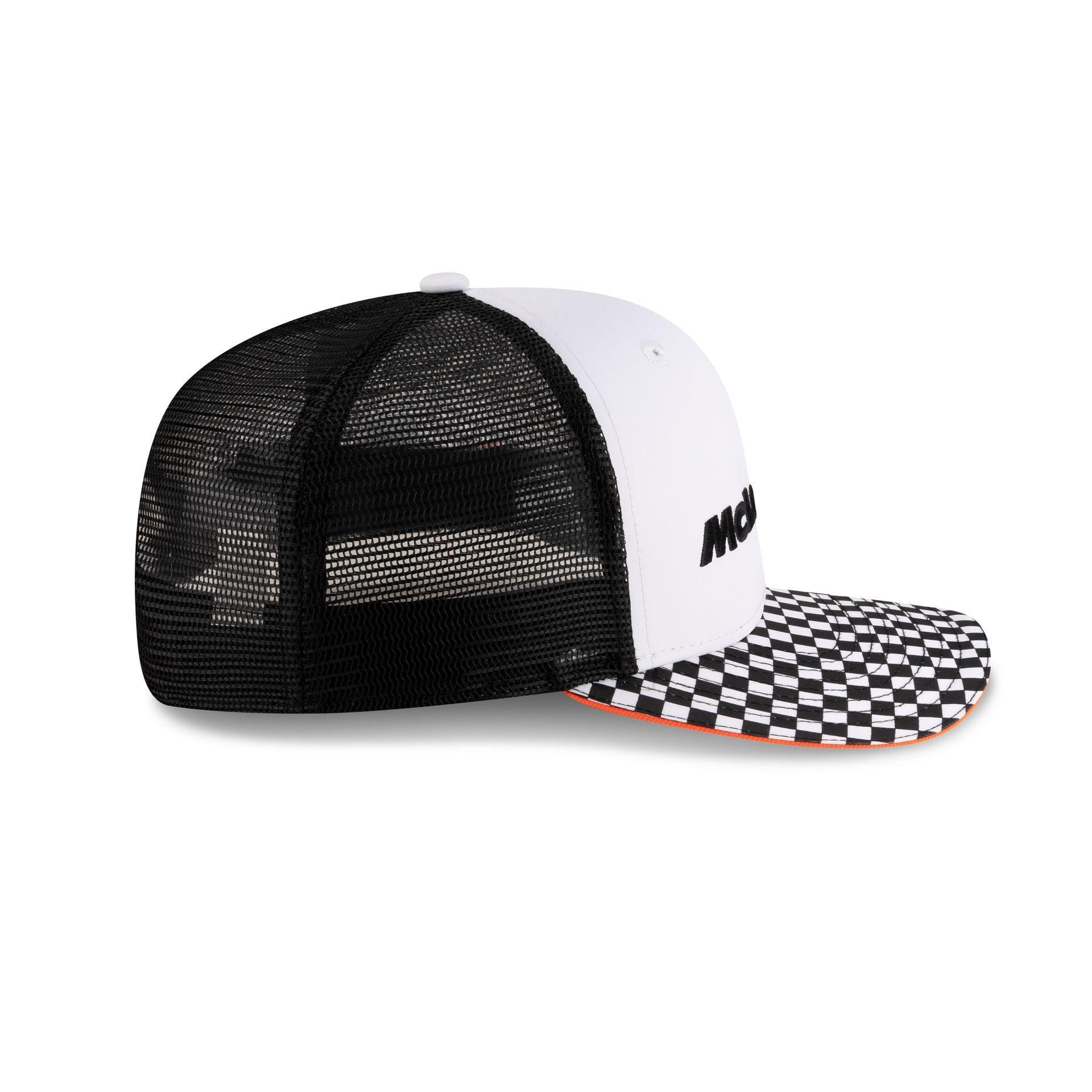 McLaren Formula 1 Team Checkered Visor 9FIFTY Pre-Curve Snapback Hat Male Product Image