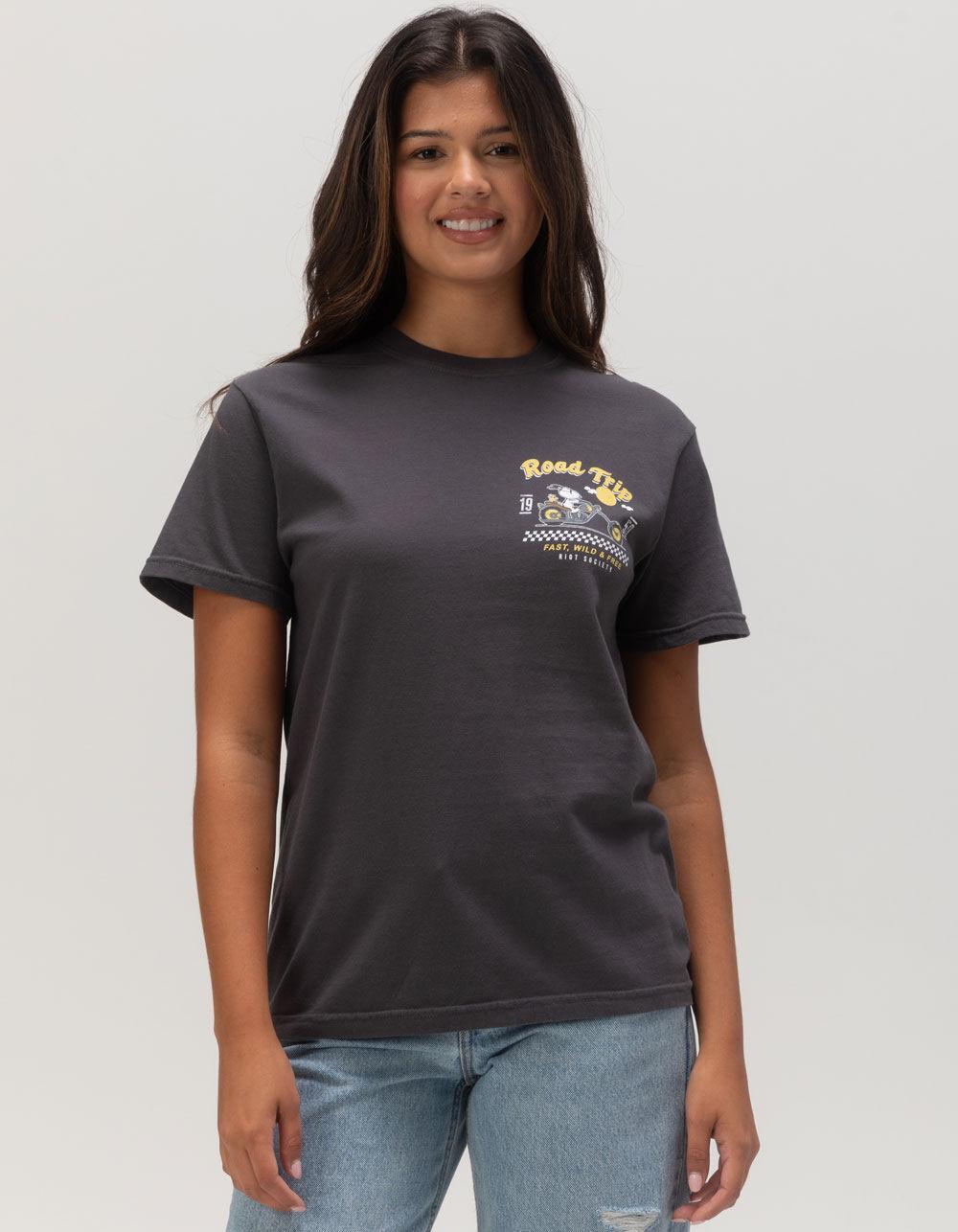 RIOT SOCIETY x Peanuts Road Trip Womens Tee Product Image