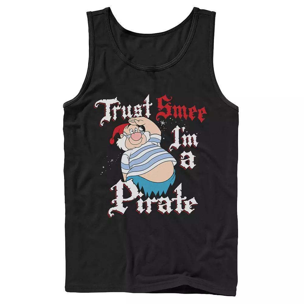 Disney's Peter Pan Trust SMEE I'm A Pirate Salute Men's Tank Top, Size: XL, Black Product Image