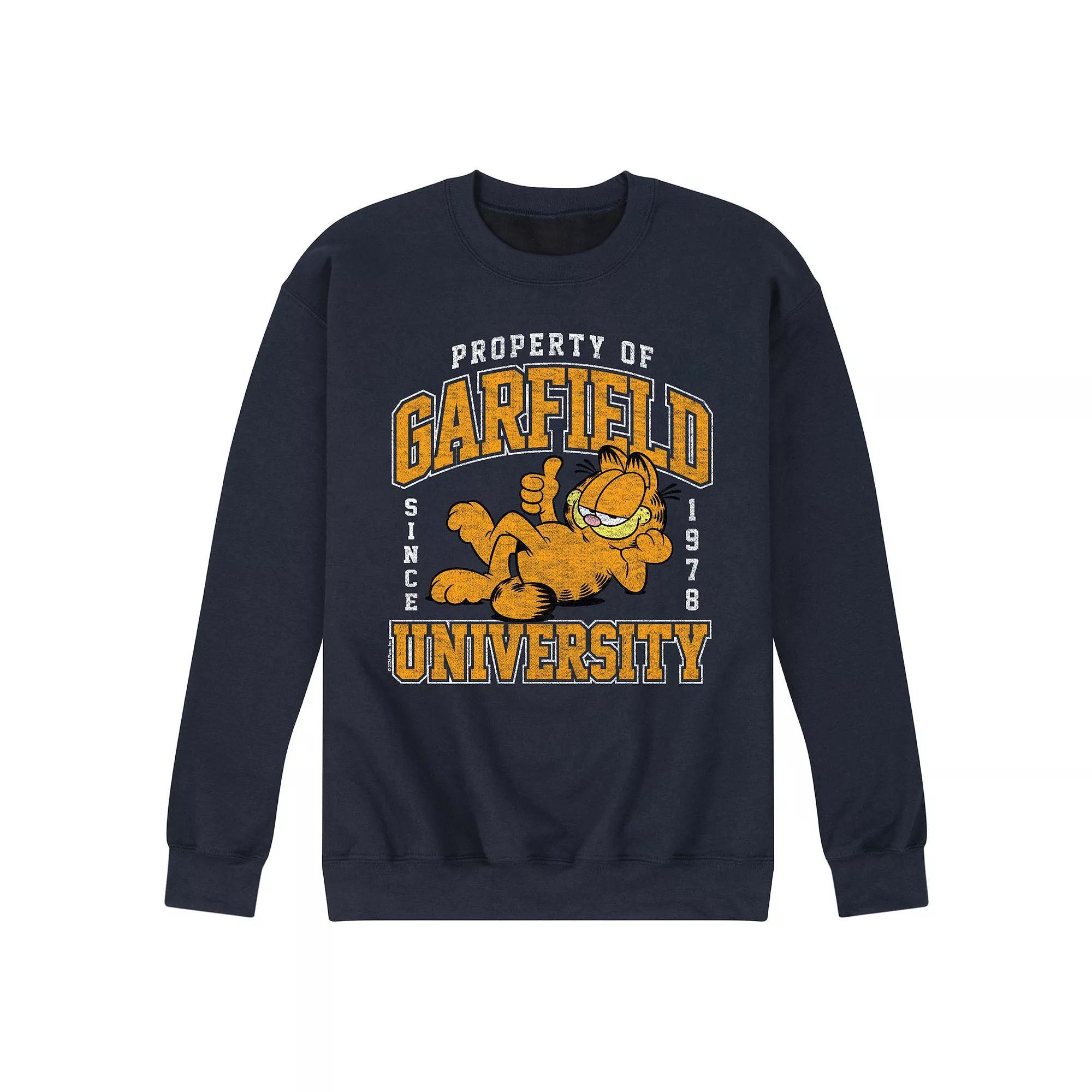 Men's Garfield Varsity Fleece Sweatshirt,  Product Image