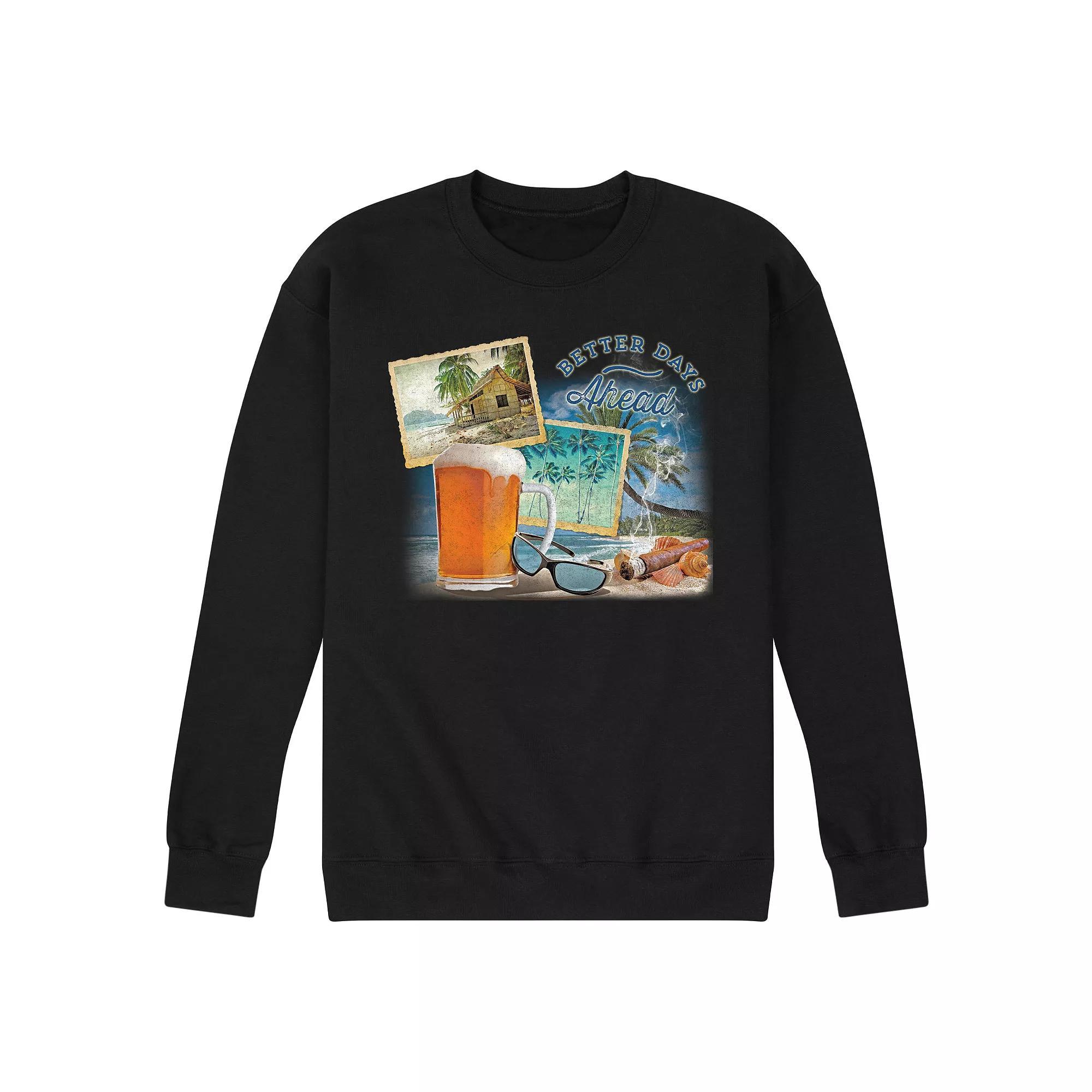 Men's Better Days Ahead Graphic Sweatshirt,  Product Image