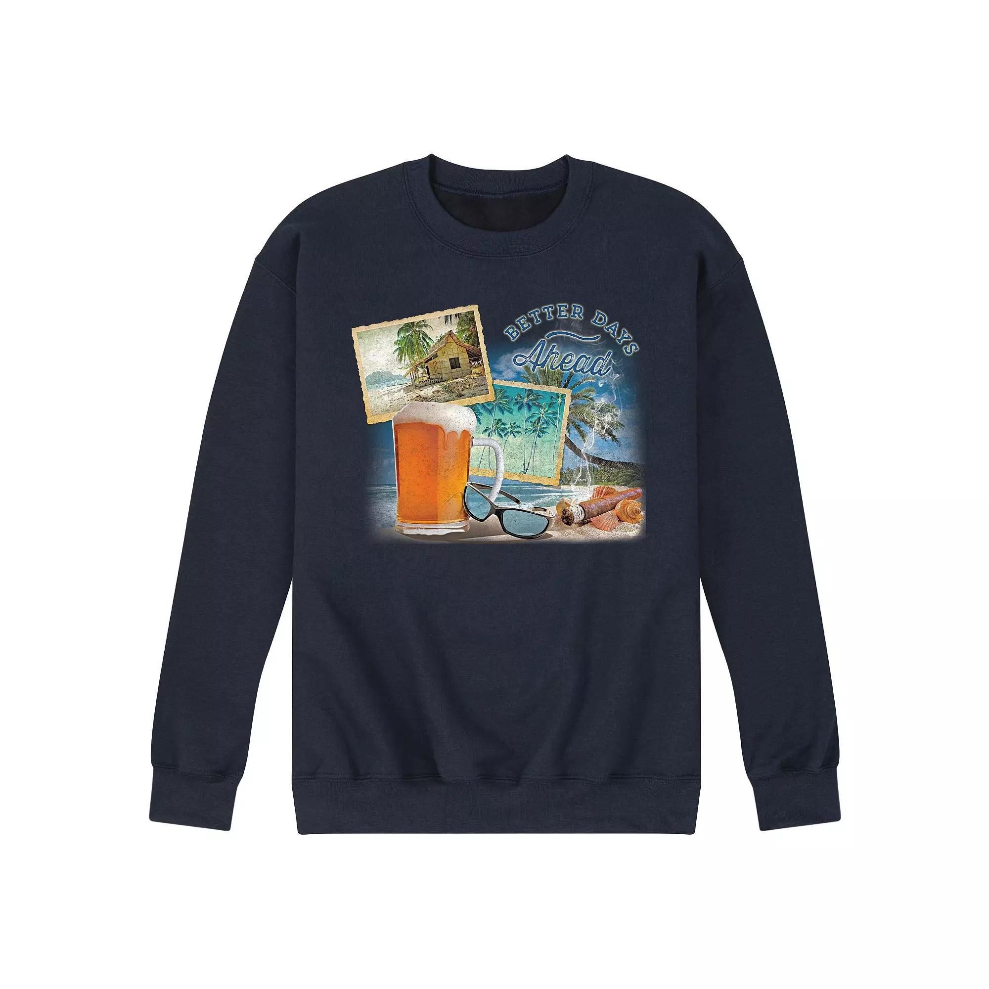Men's Better Days Ahead Graphic Sweatshirt,  Product Image