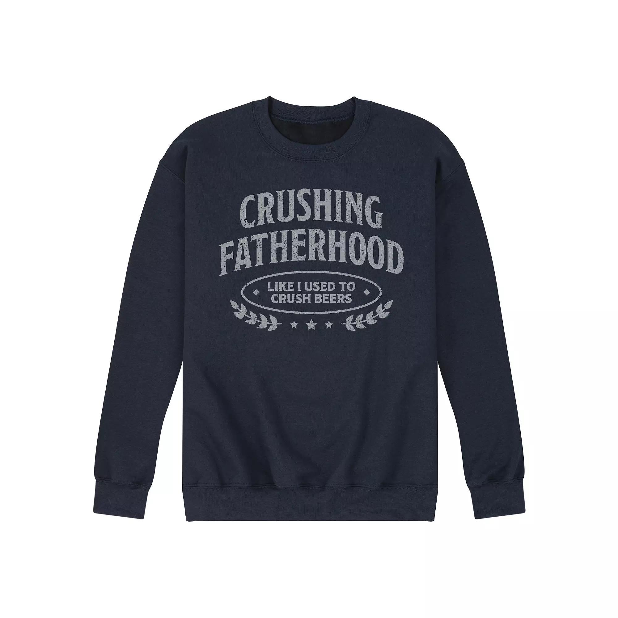 Men's Crushing Fatherhood Fleece Sweatshirt,  Product Image