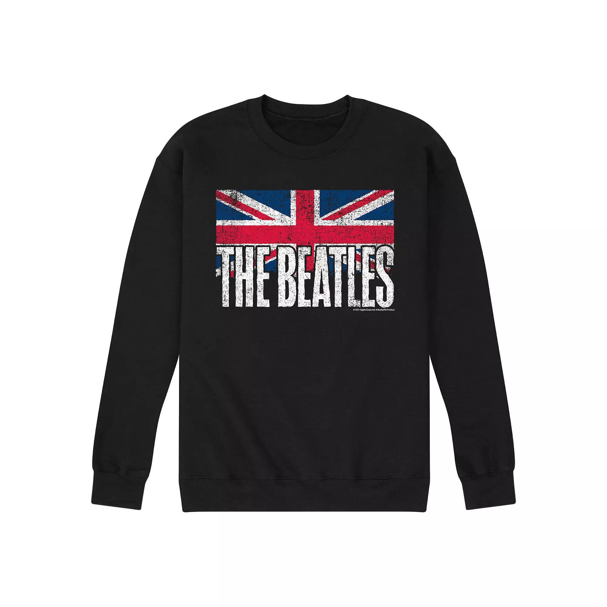 Men's The Beatles Union Jack Sweatshirt,  Product Image
