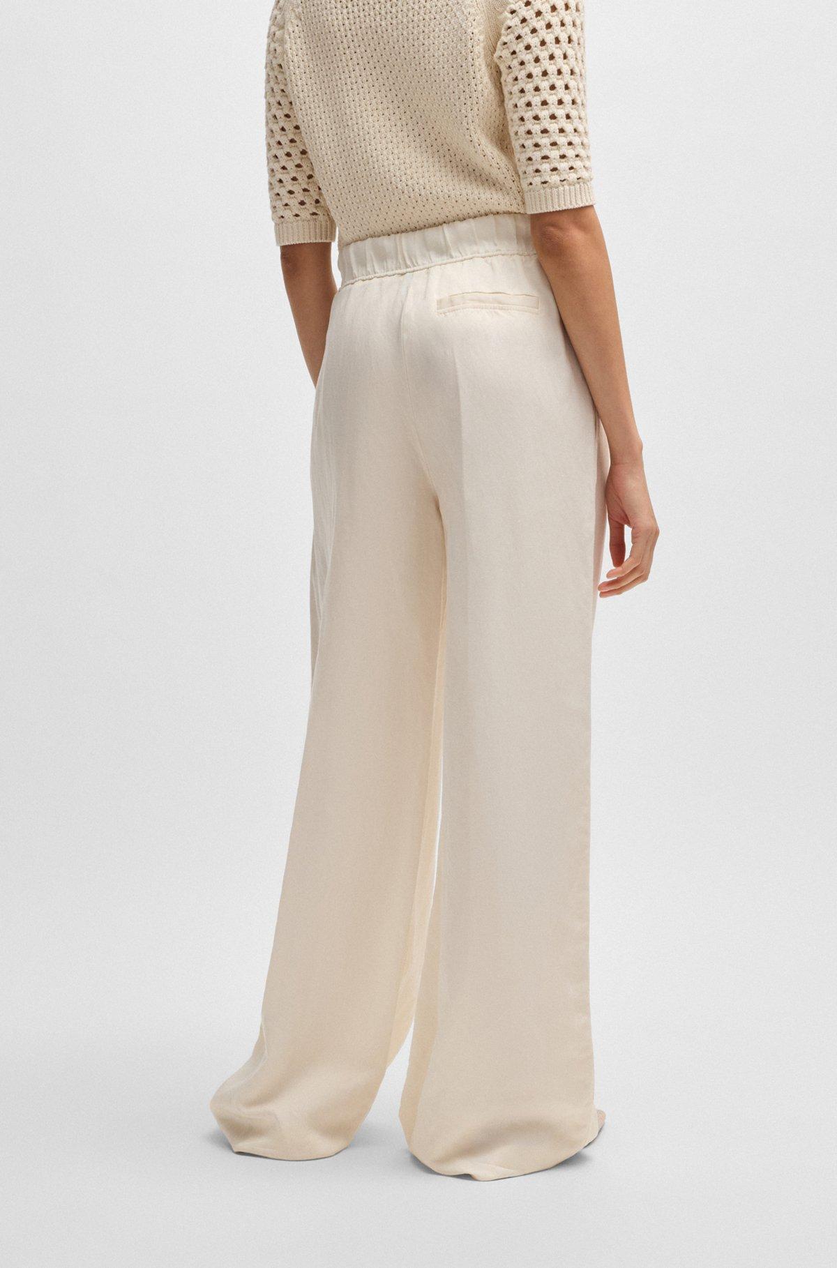 Relaxed-fit trousers with wide leg Product Image