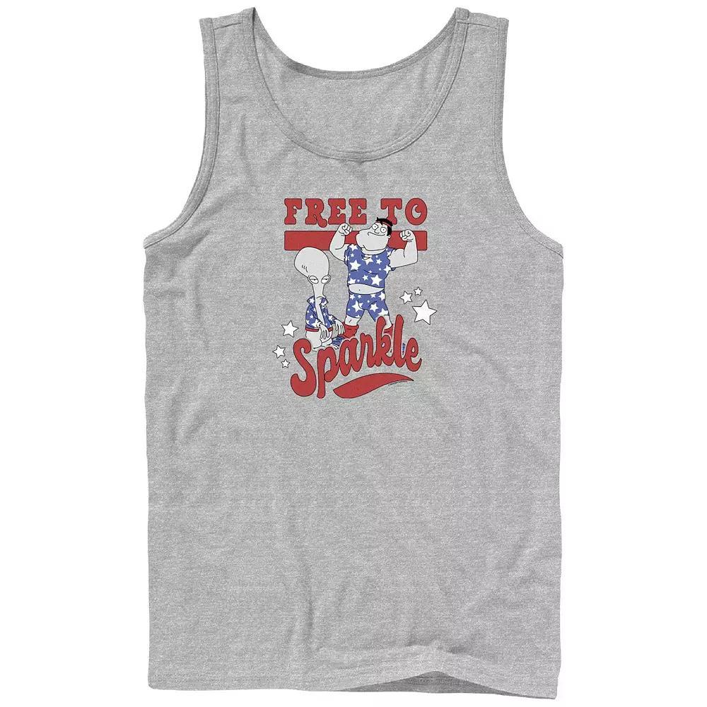 Men's American Dad Free To Sparkle Graphic Tank,  Product Image
