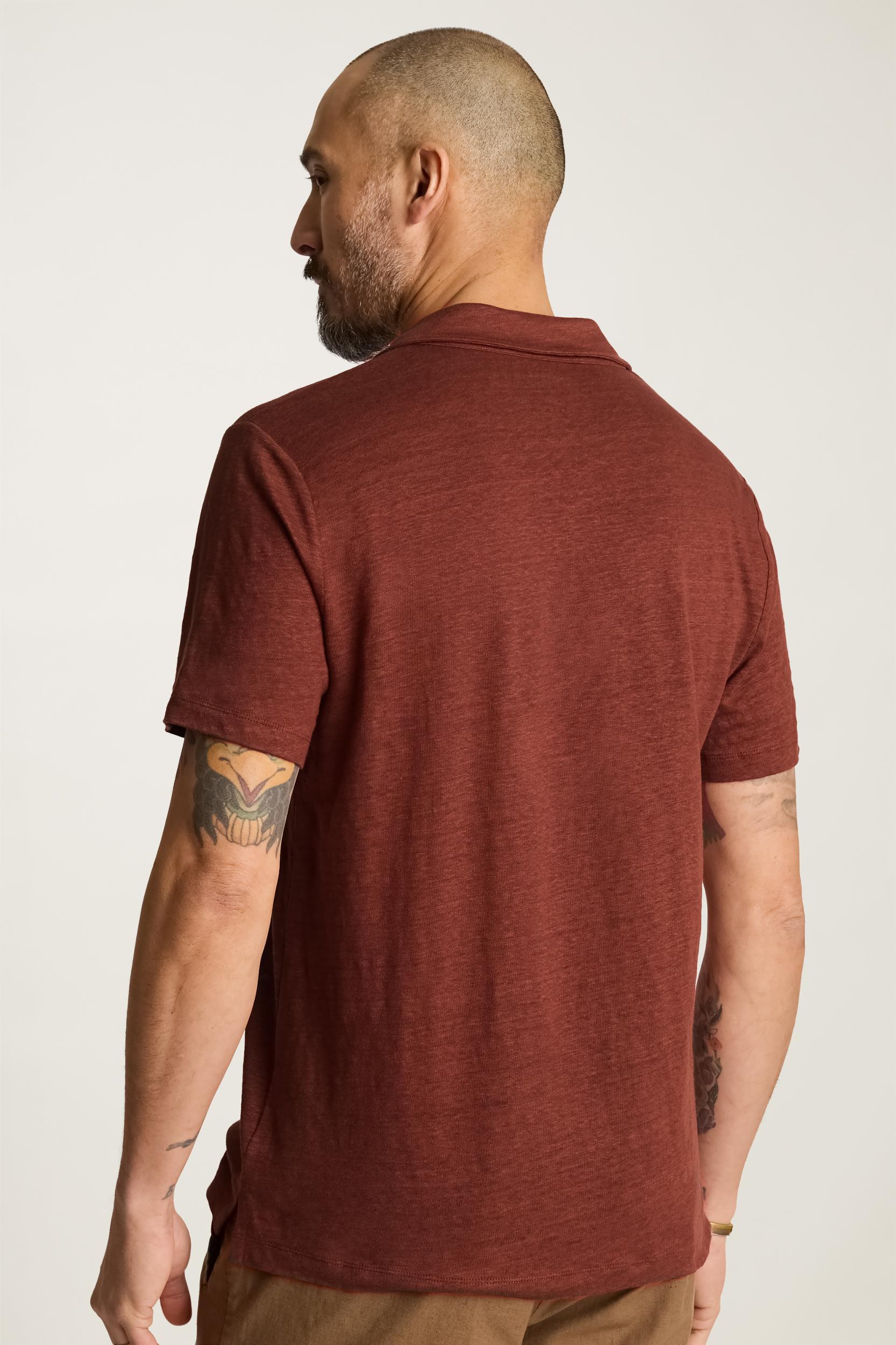 Linen Polo Product Image