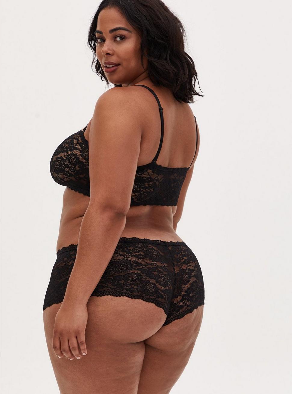 Mid-Rise Simply Lace Cheeky Panty Product Image