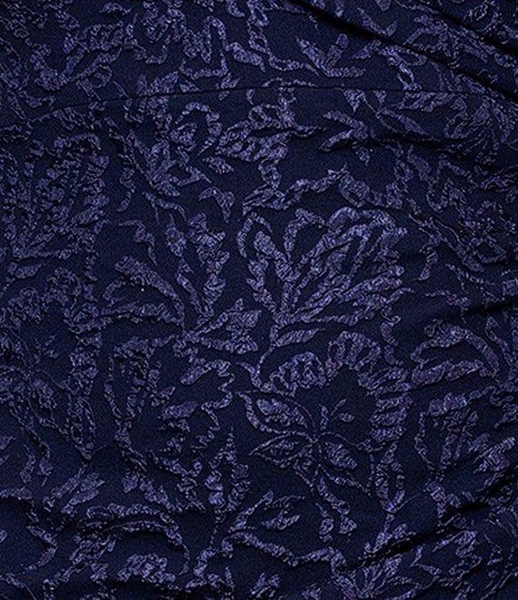 Betsy & Adam Plus Size Stretch Jacquard Off-the-Shoulder Dress Product Image