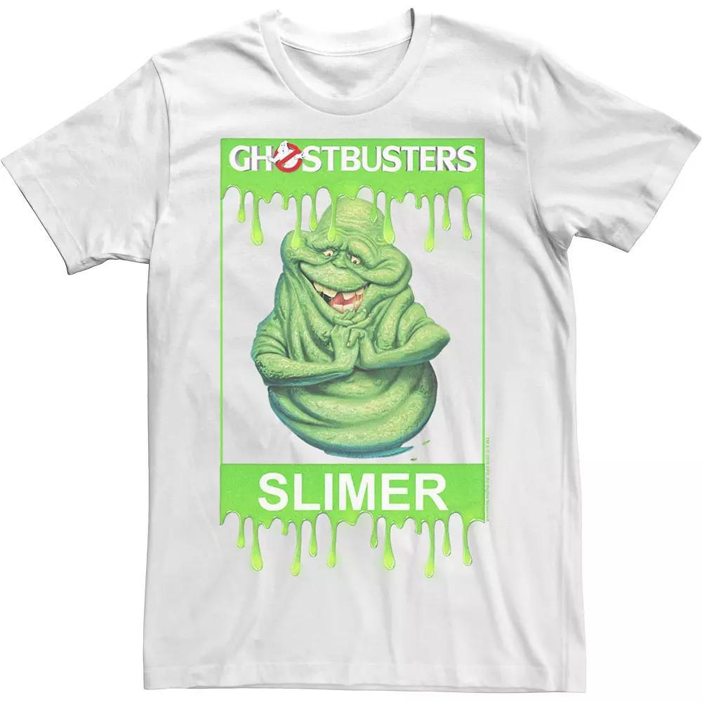 Men's Ghostbusters Frame Slimer Poster Tee, Size: XXL, White Product Image