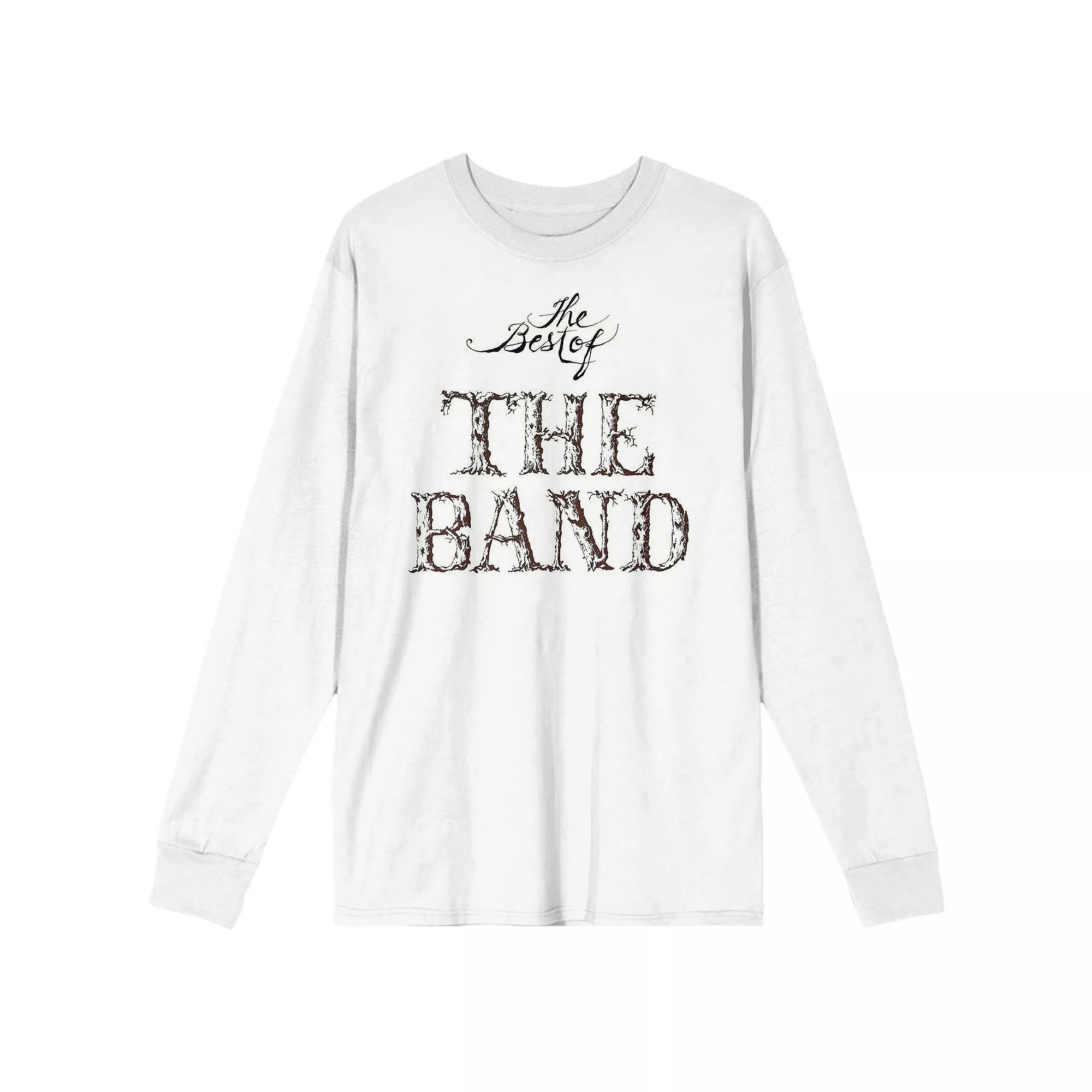 Men's The Band The Best Of Long Sleeve, Size: XL, White Product Image