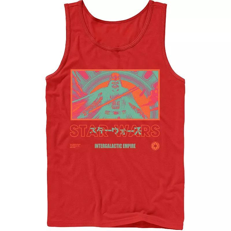 Men's Star Wars Bright Baddies Vader Tank Top,  Product Image