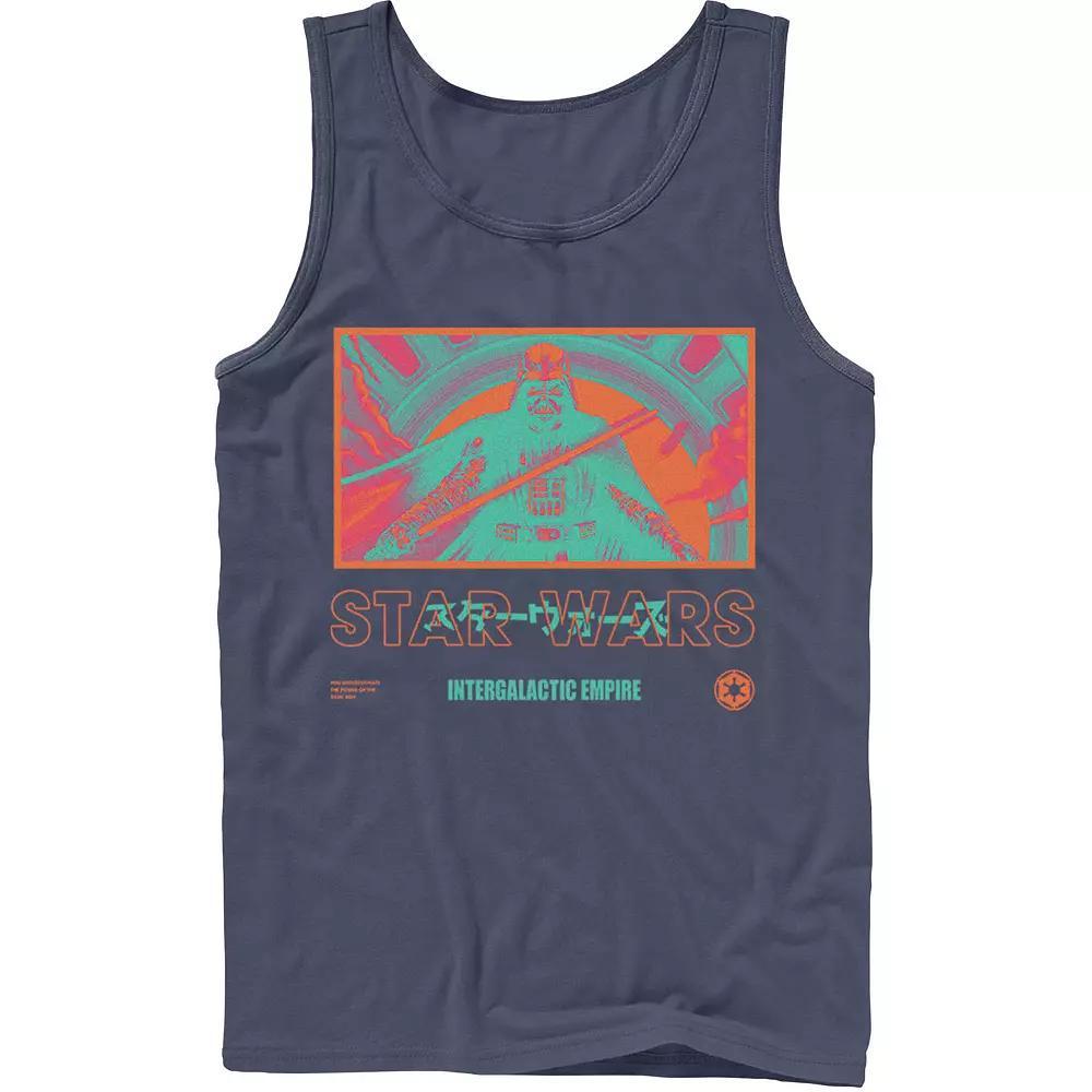 Men's Star Wars Bright Baddies Vader Tank Top,  Product Image