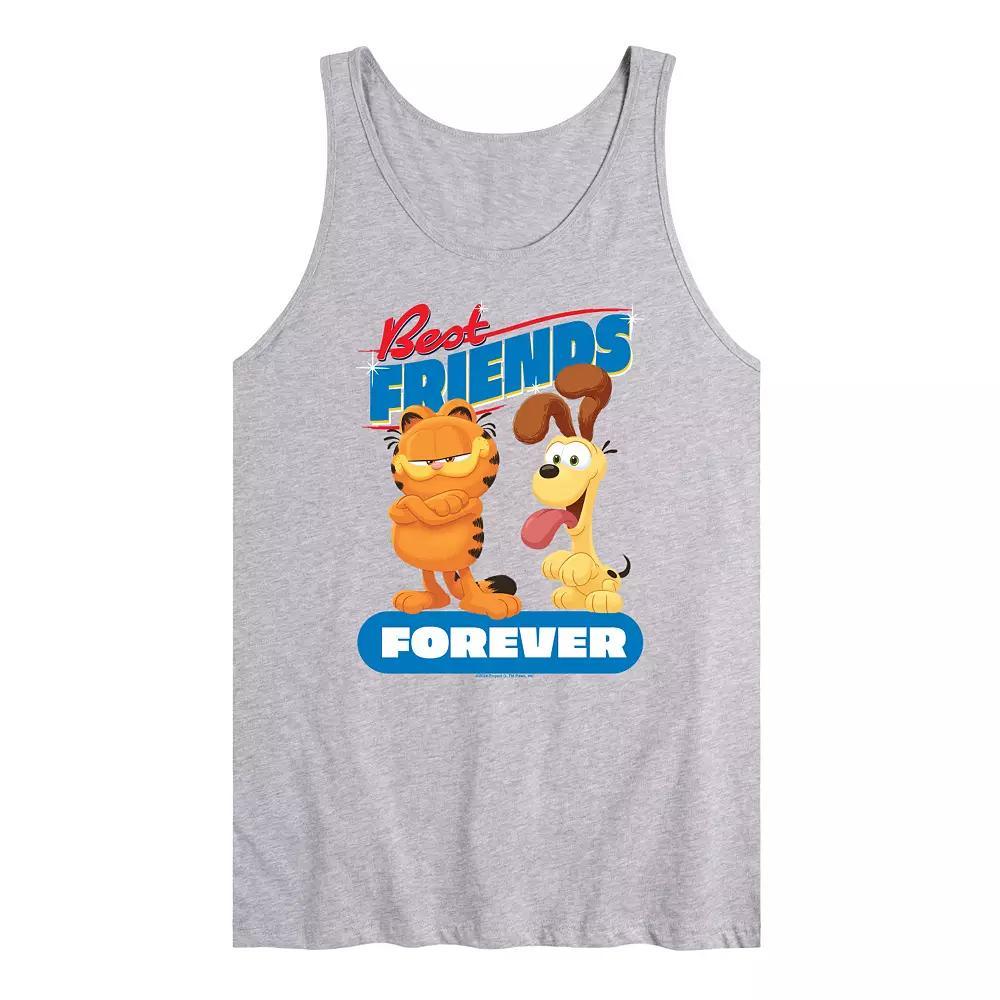 Men's Garfield The Movie Best Friends Forever Tank Top,  Product Image