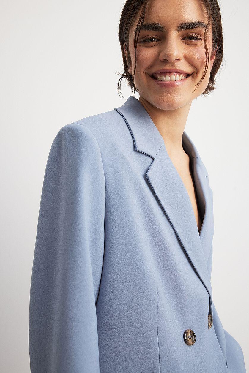 Oversized Double Breasted Blazer Product Image