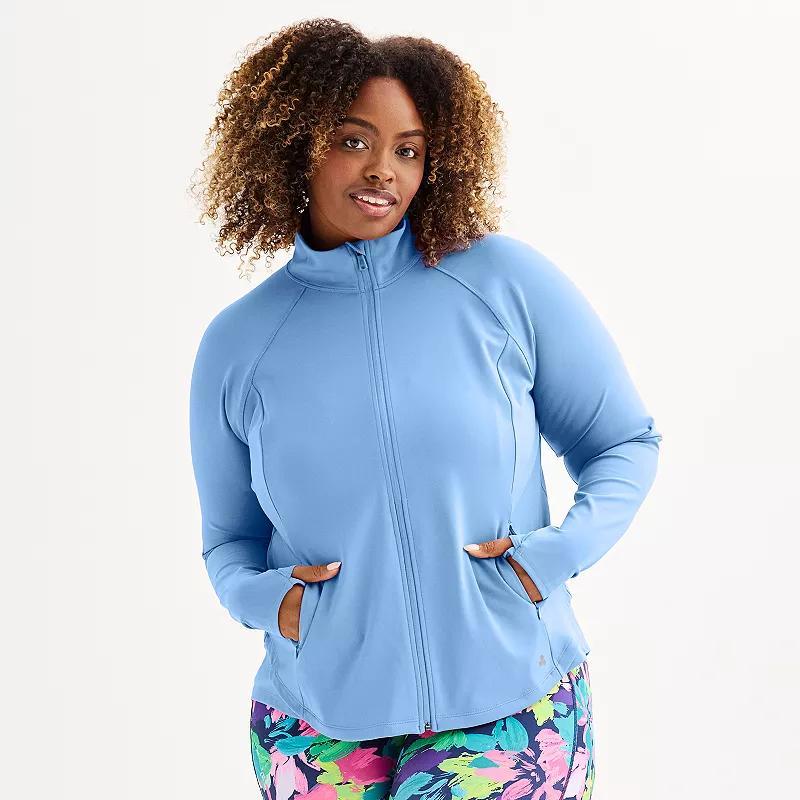 Plus Size Tek Gear Ultrastretch Performance Jacket, Womens Product Image