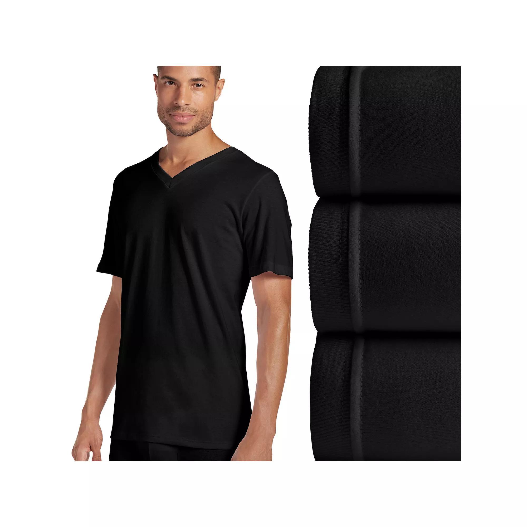Men's Jockey® Classic 3-pack V-Neck Undershirt,  Product Image