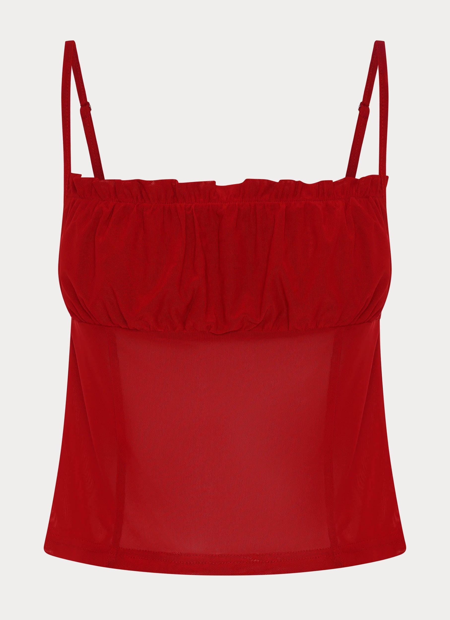 Dionne Top - Red Product Image