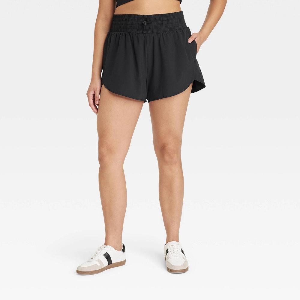 Women's Flex Woven High-Rise Shorts 3" - All In Motion™ Product Image