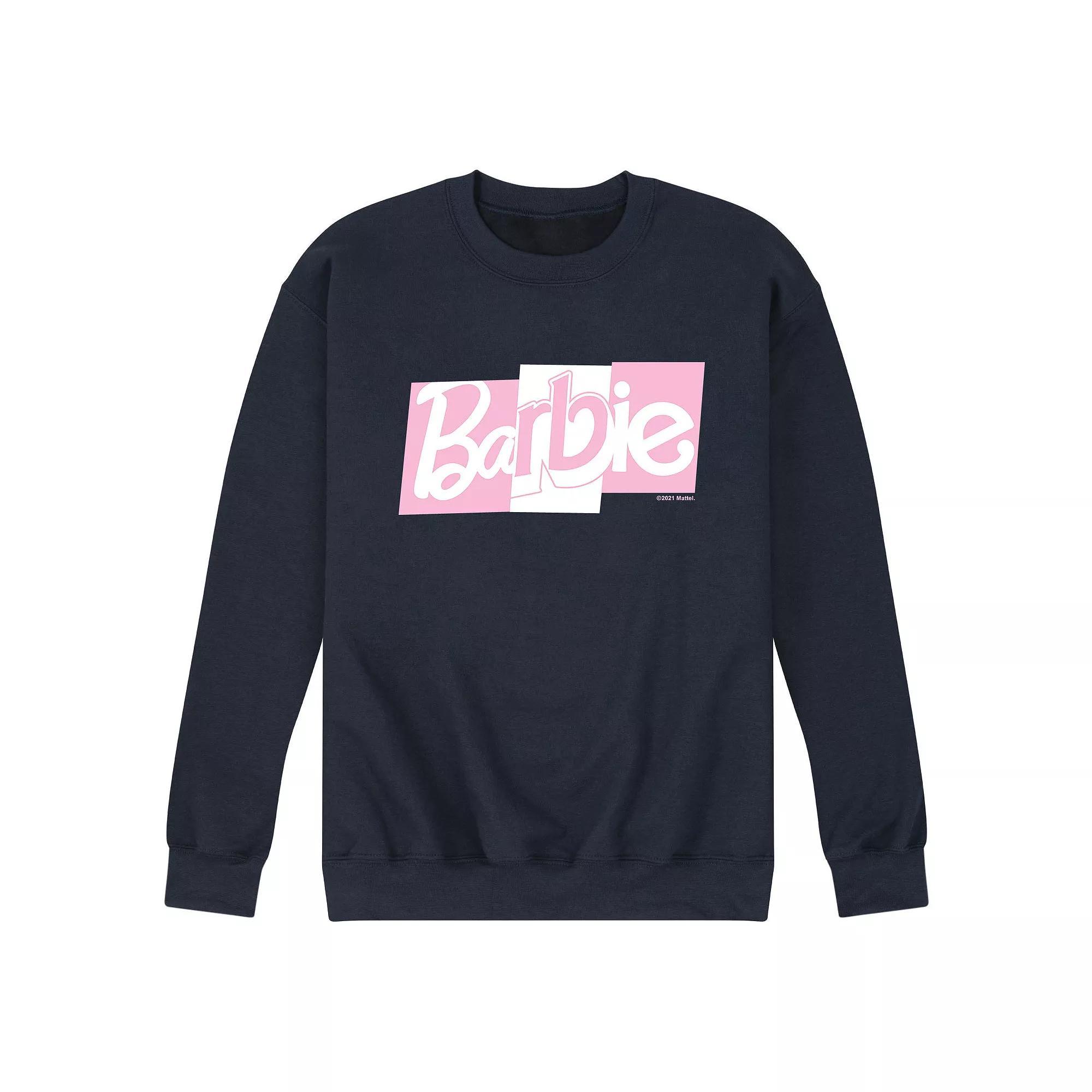 Men's Barbie Logo Fleece Sweatshirt,  Product Image