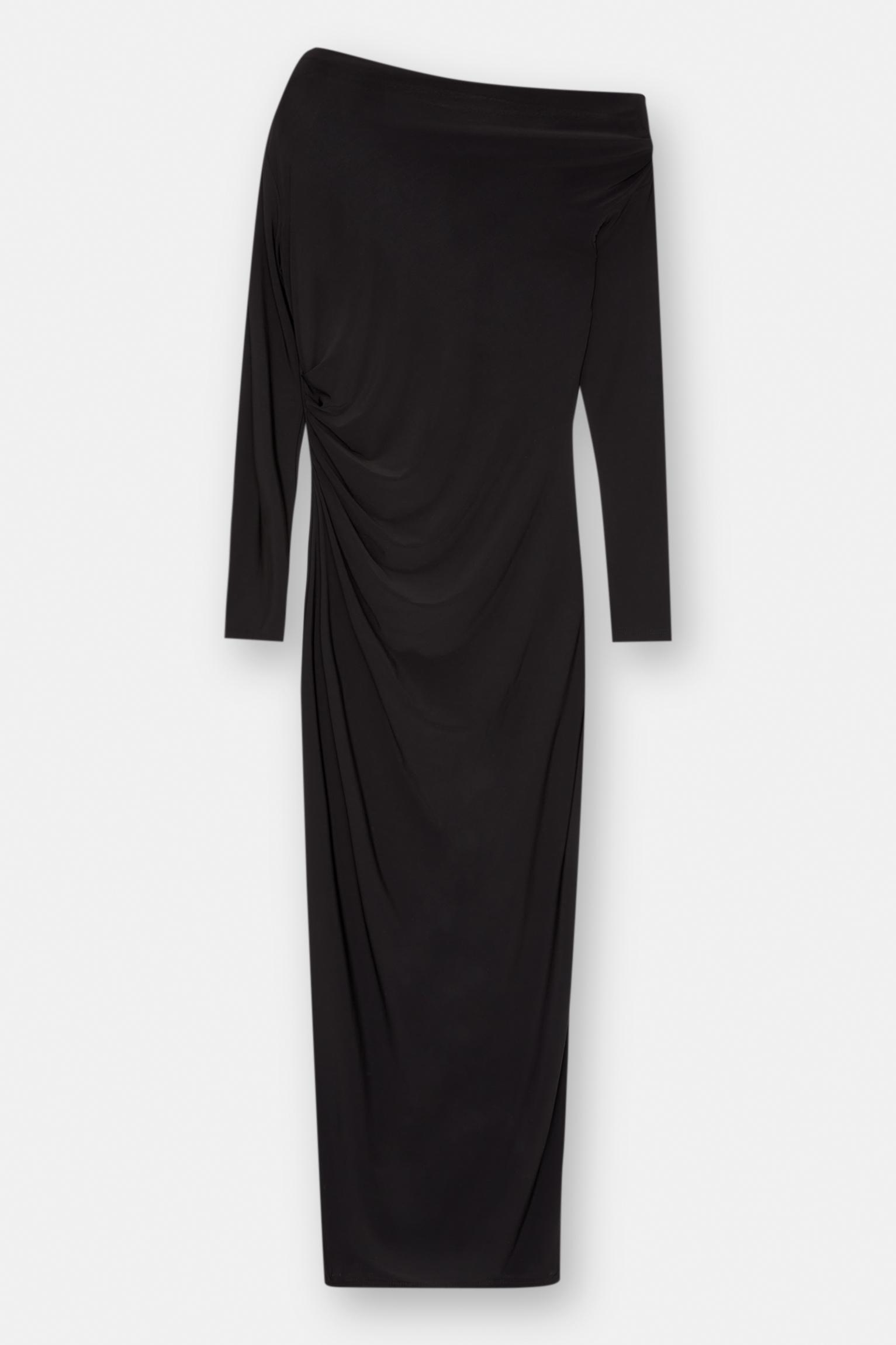 Asymmetric midi dress Product Image