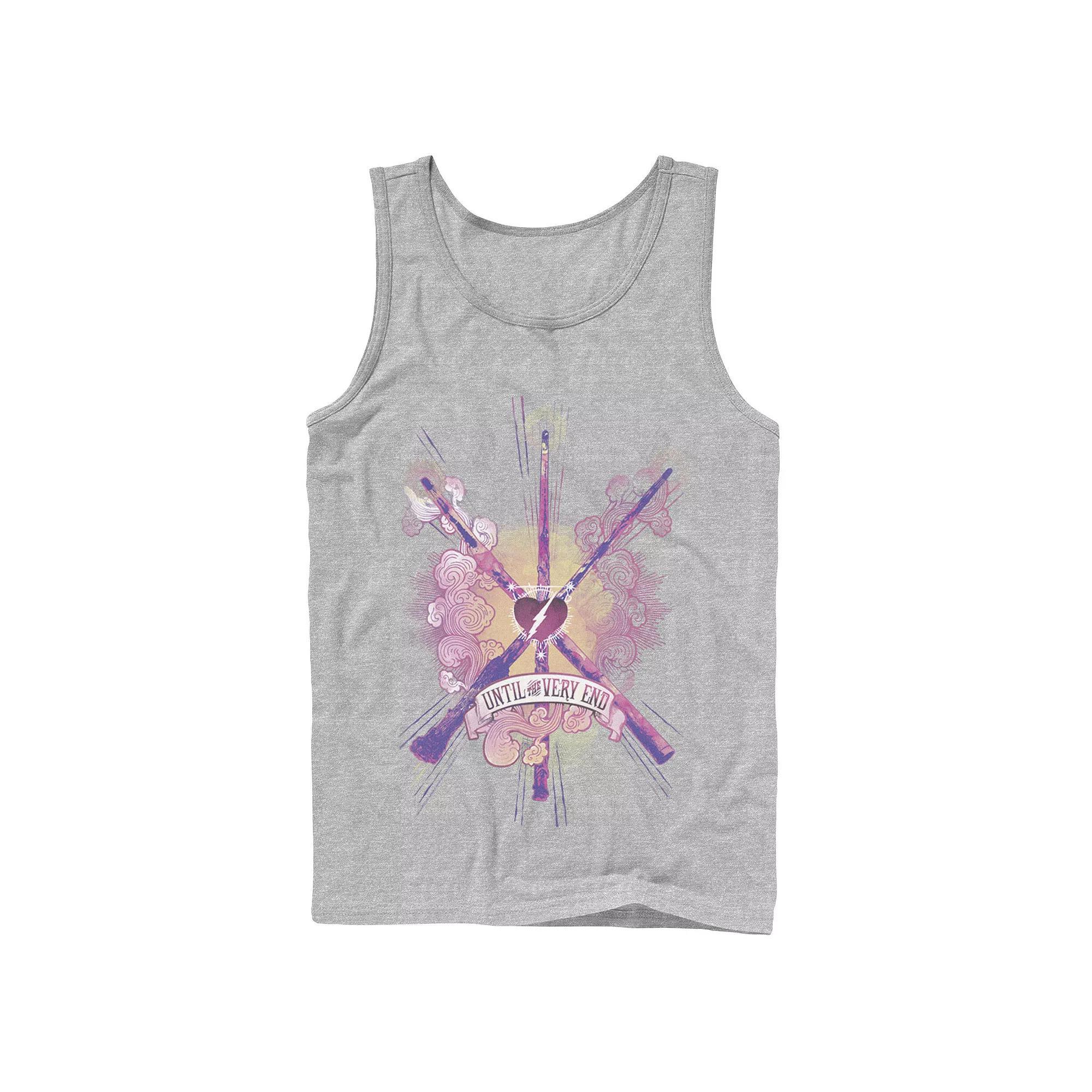 Men's Harry Potter Until The Very End Wands Tank Top,  Product Image